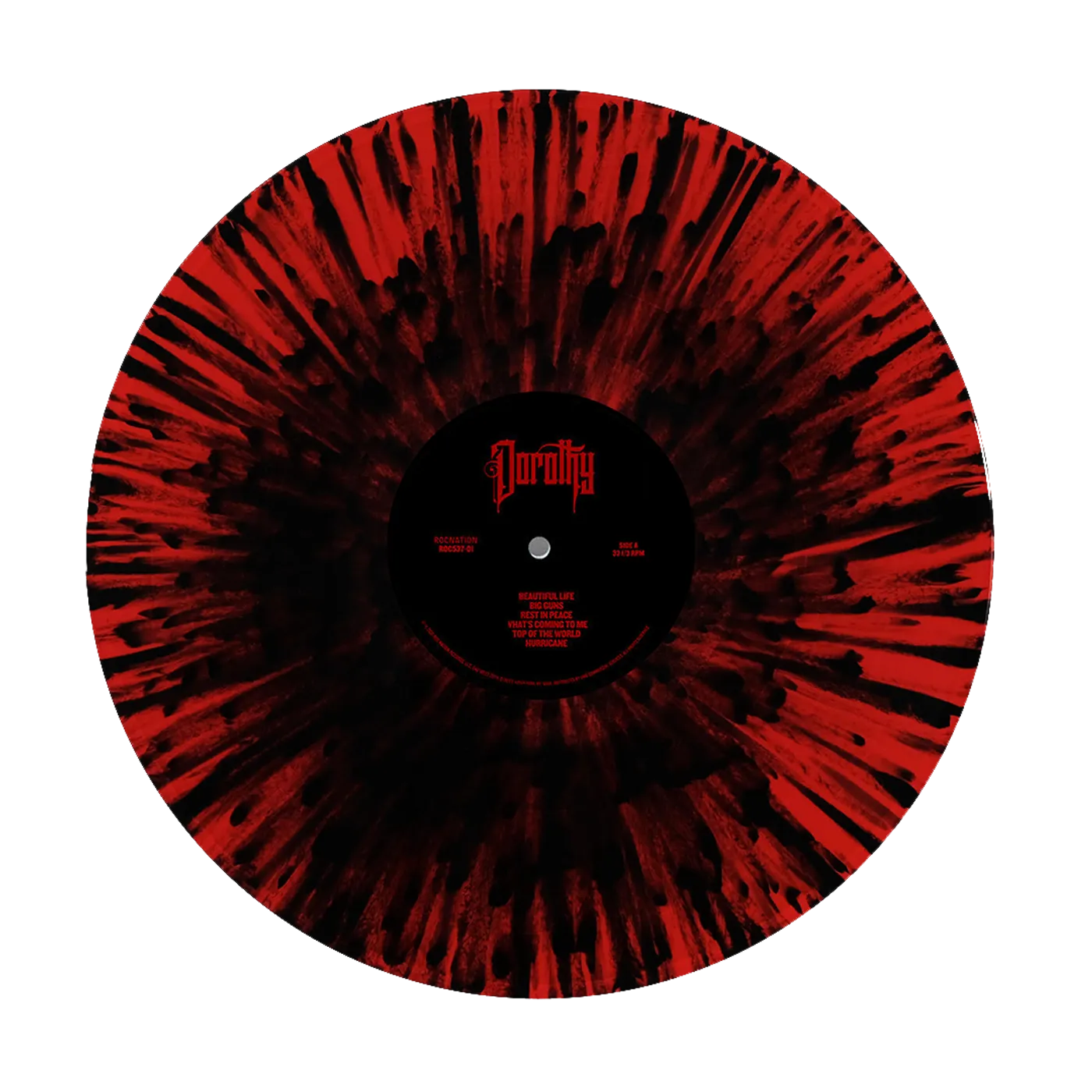 Dorothy "GFTHG" Red/Black Swirl Vinyl LP