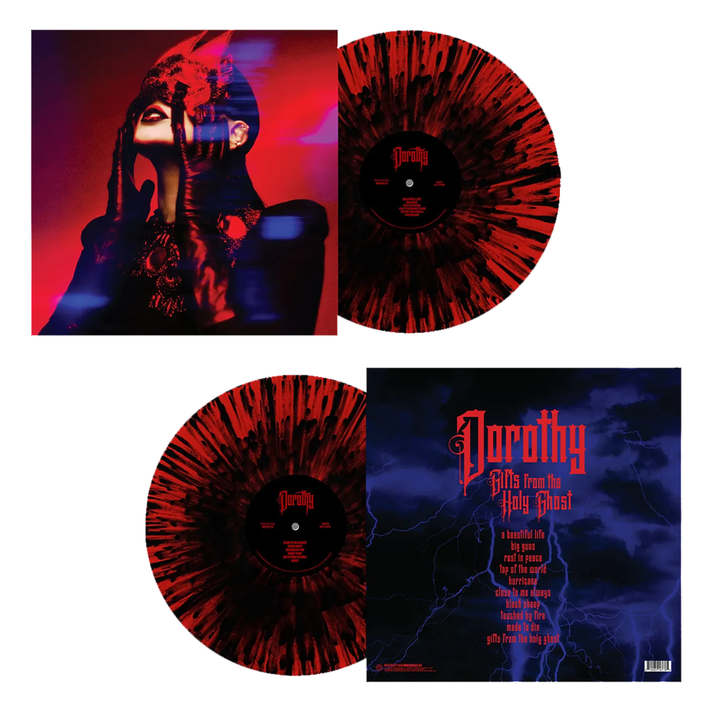 Dorothy "GFTHG" Red/Black Swirl Vinyl LP