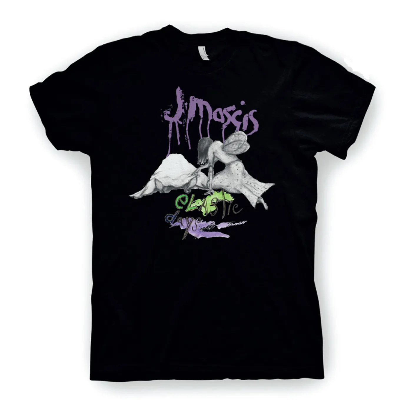 J Mascis Elastic Black Tshirt
