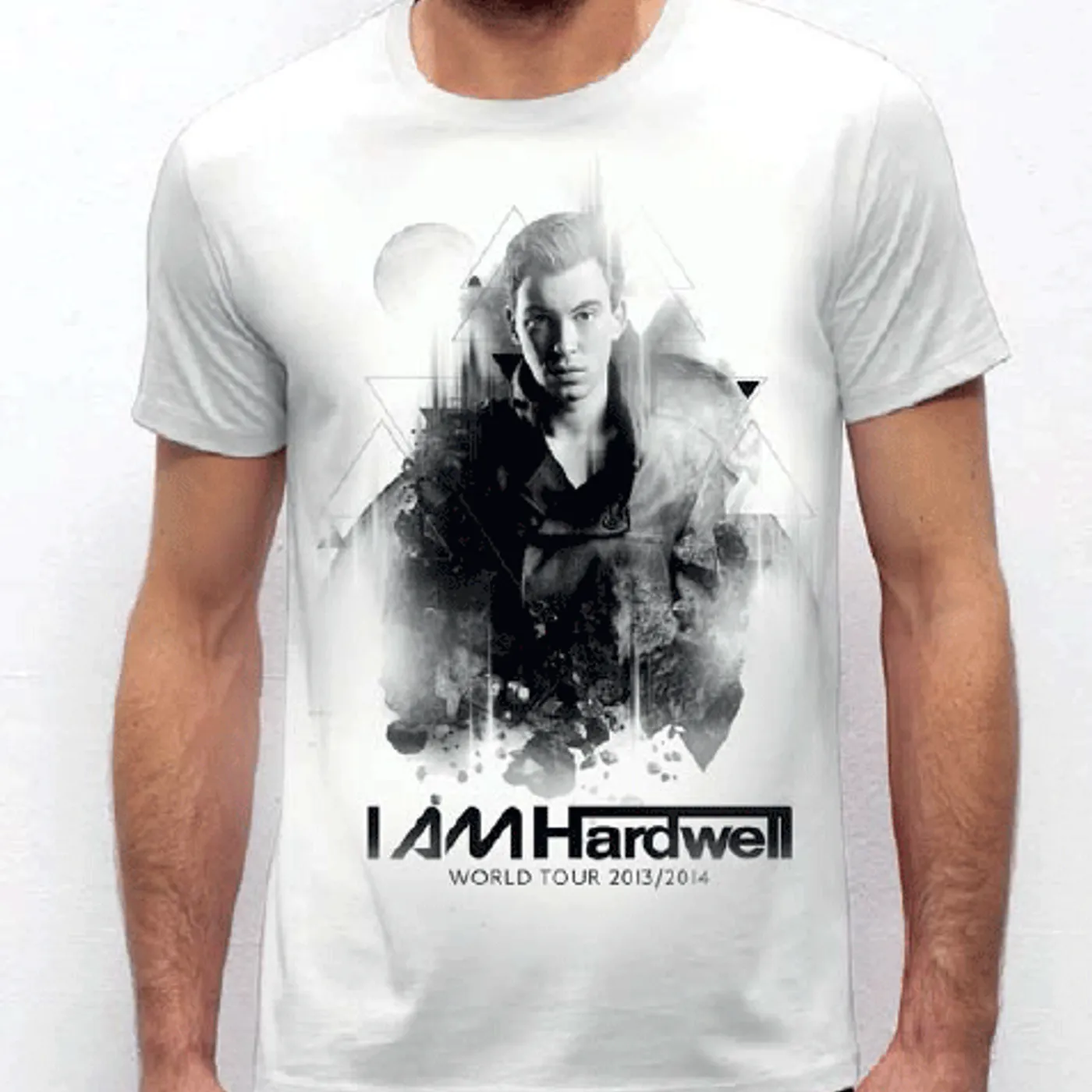 Hardwell World Tour White Tshirt
