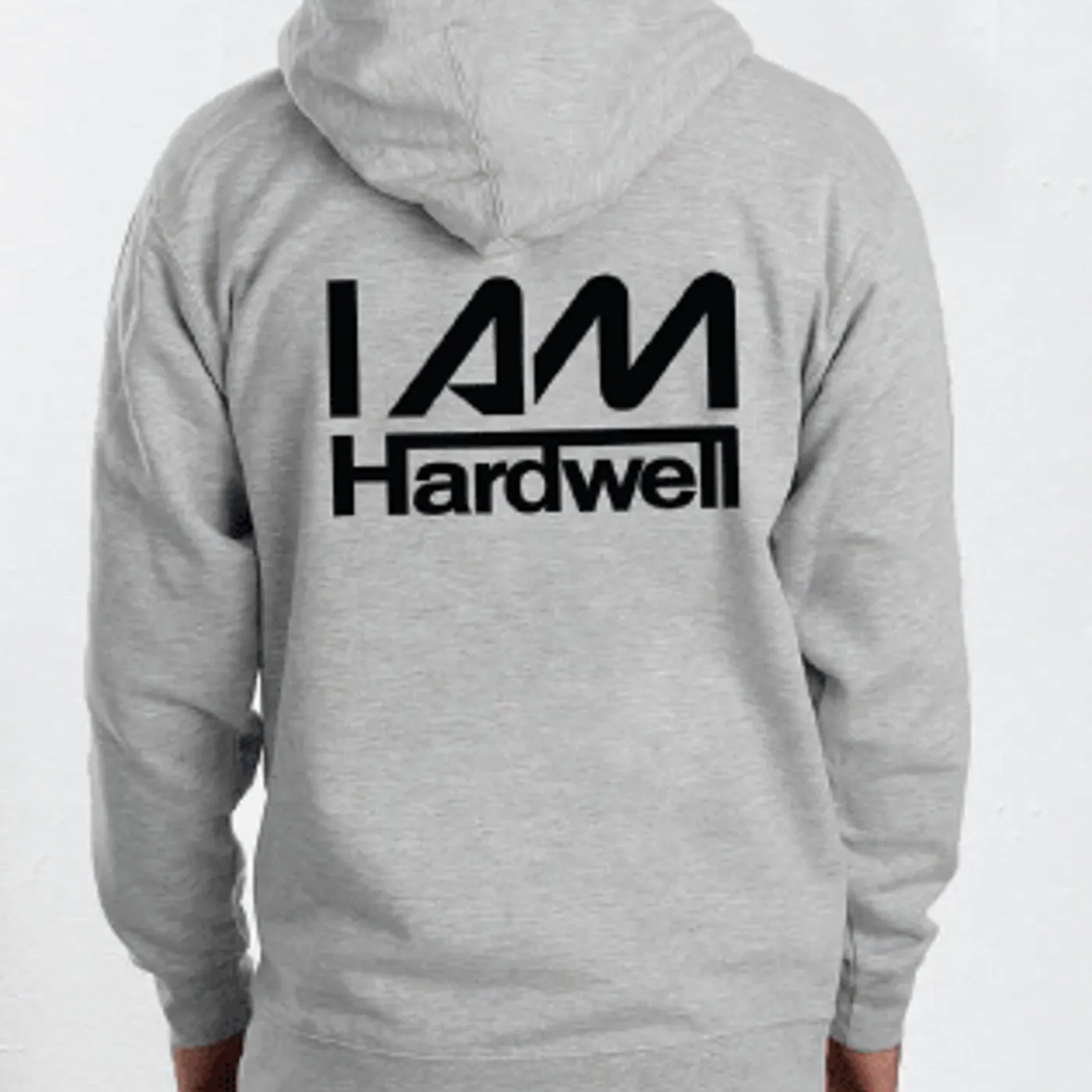 Hardwell Pocket Logo Grey Marle Hoody