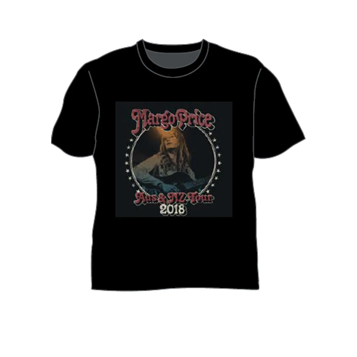 Margo Price Australian /NZ Tour 2018 Black Tshirt