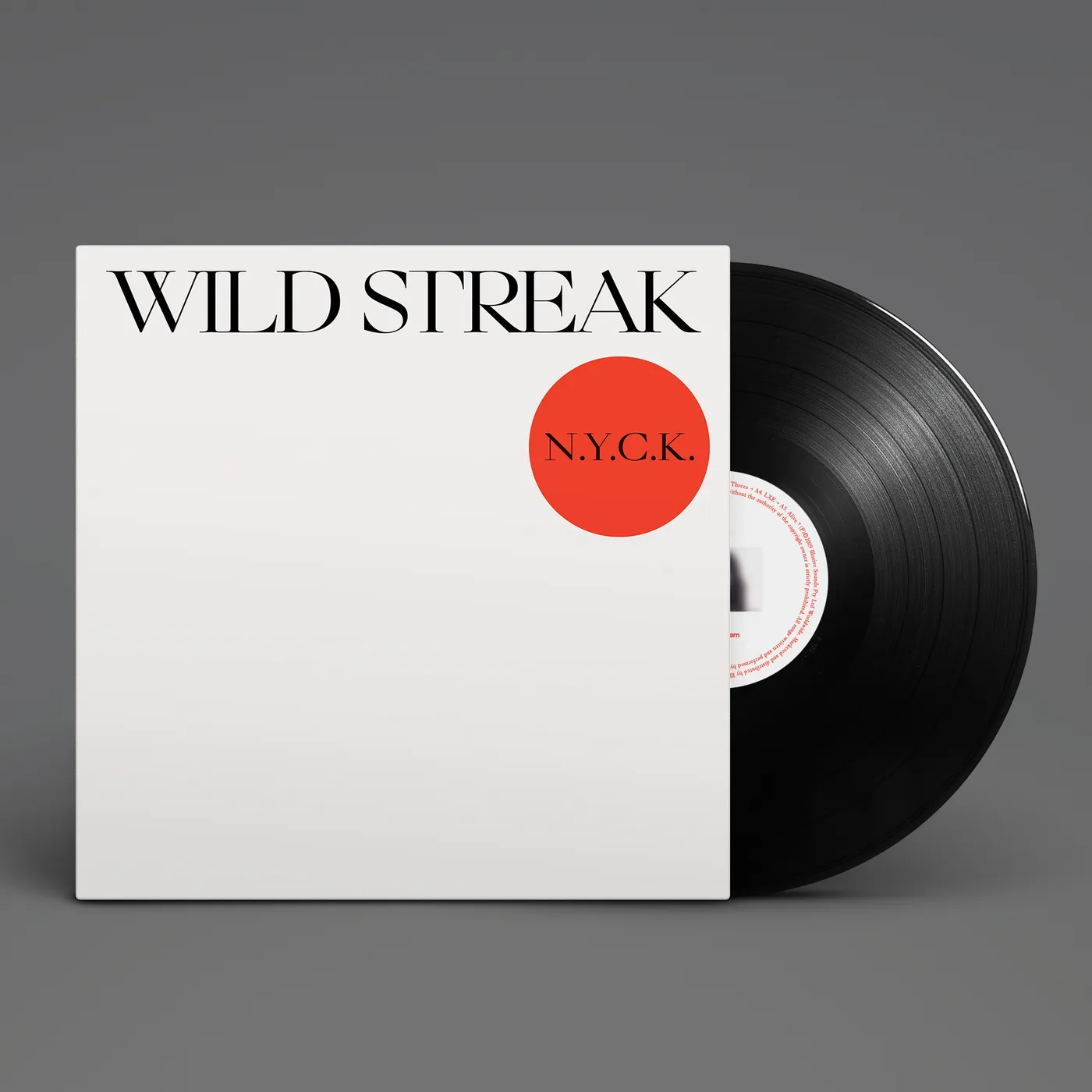 N.Y.C.K. Wild Streak LP (Vinyl)