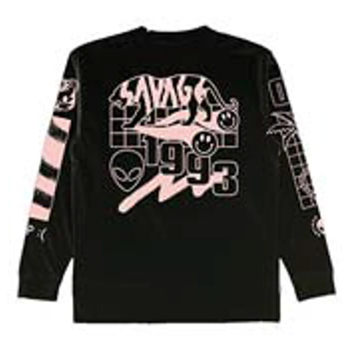 Paces Savage Black Longsleeve Tshirt