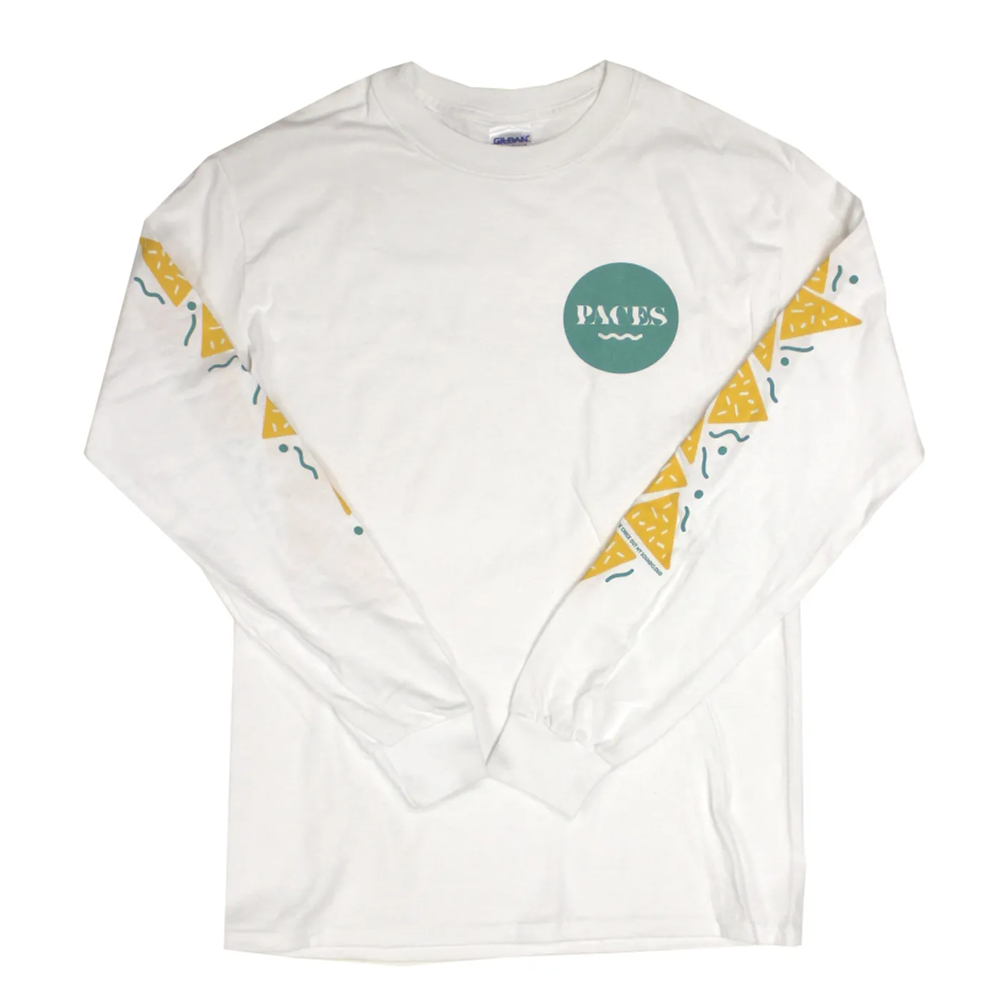 Paces Dorite White Longsleeve Tshirt