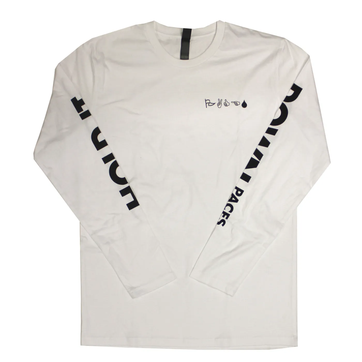 Paces Hold It Down White Longsleeve Tshirt