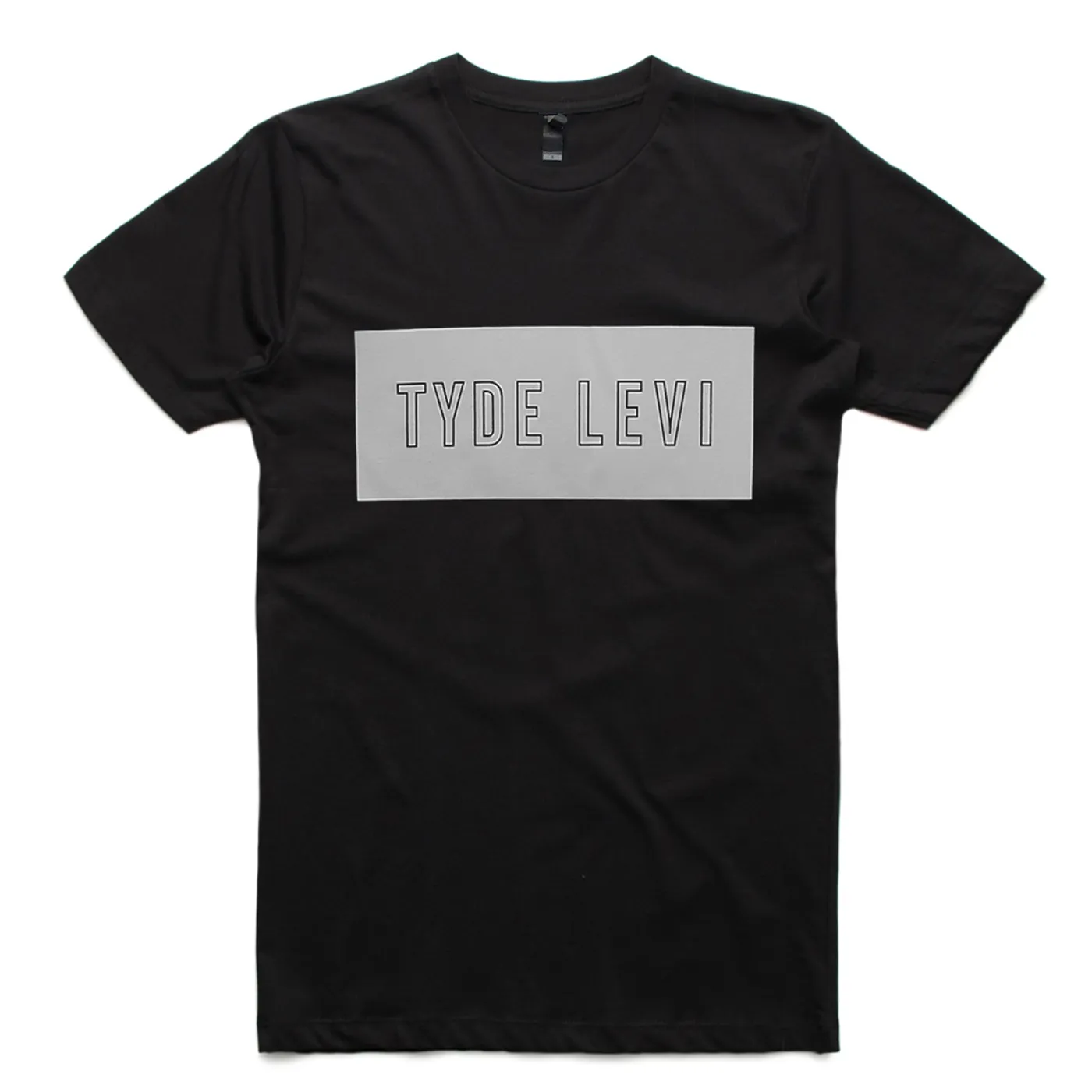 Tyde Levi Black Wave White Tshirt