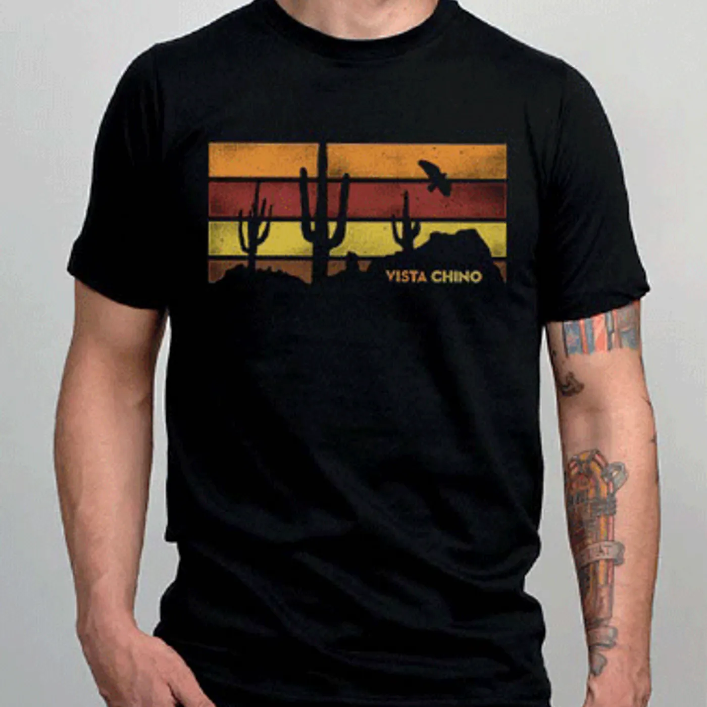 Vista Chino Cactus Black Tshirt