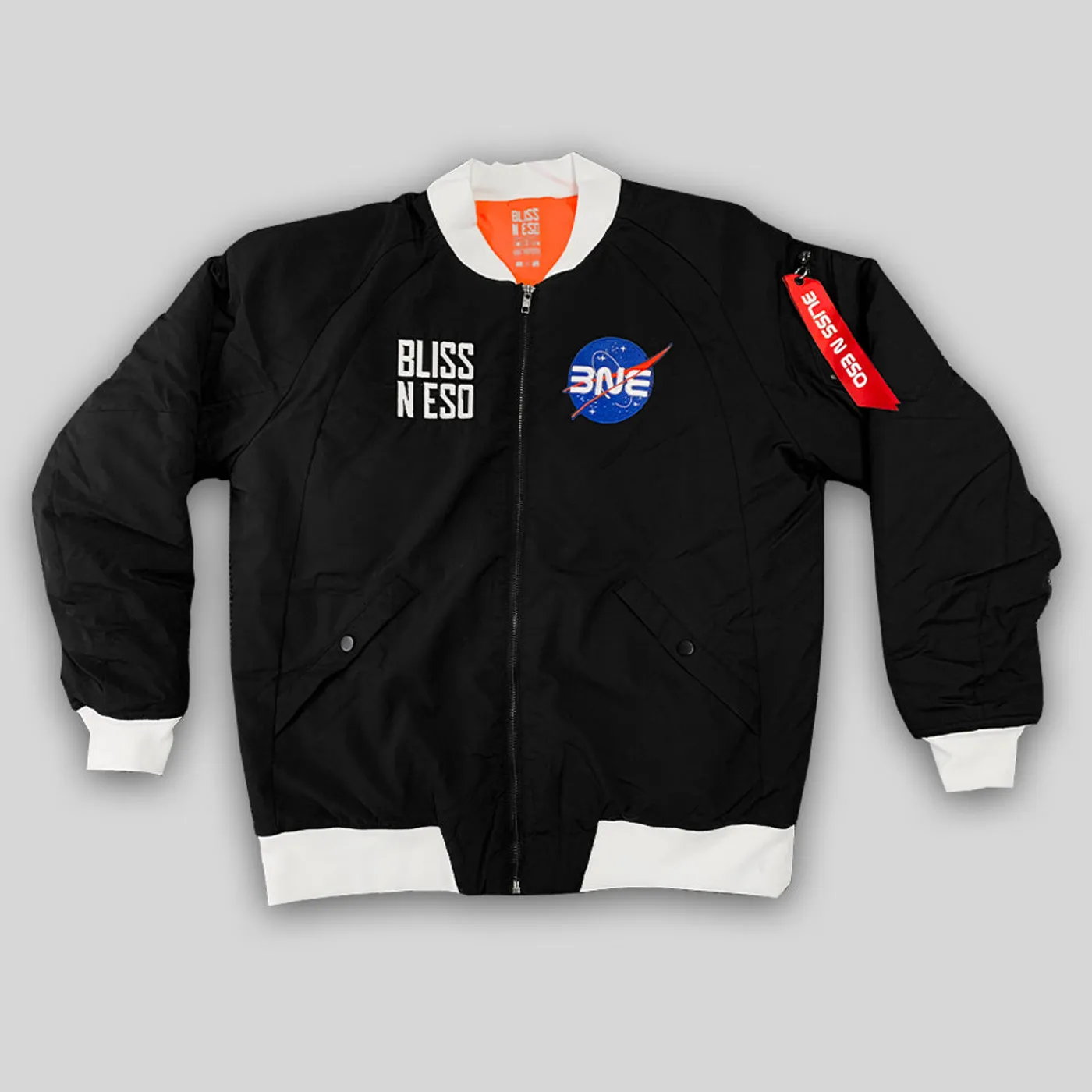 Bliss n Eso NASA Black Bomber Jacket