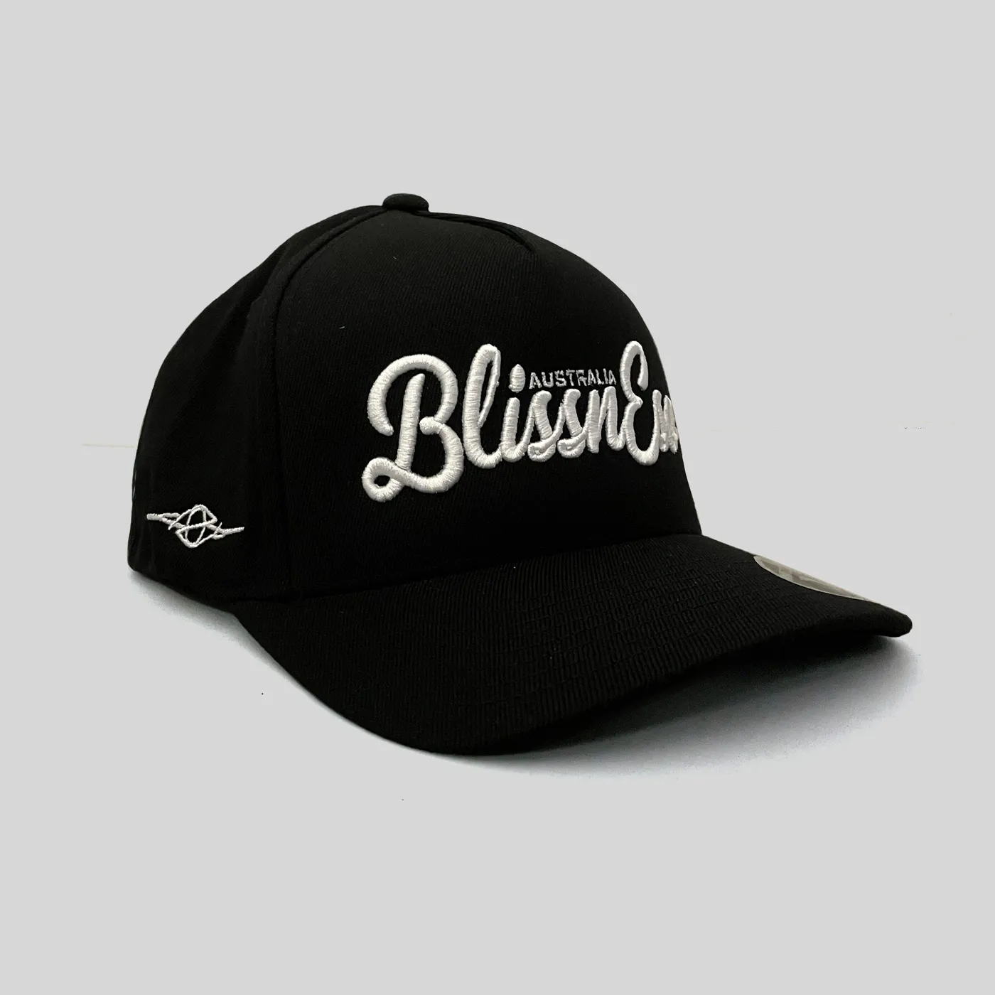 Bliss n Eso Cap Black with White Emb Script