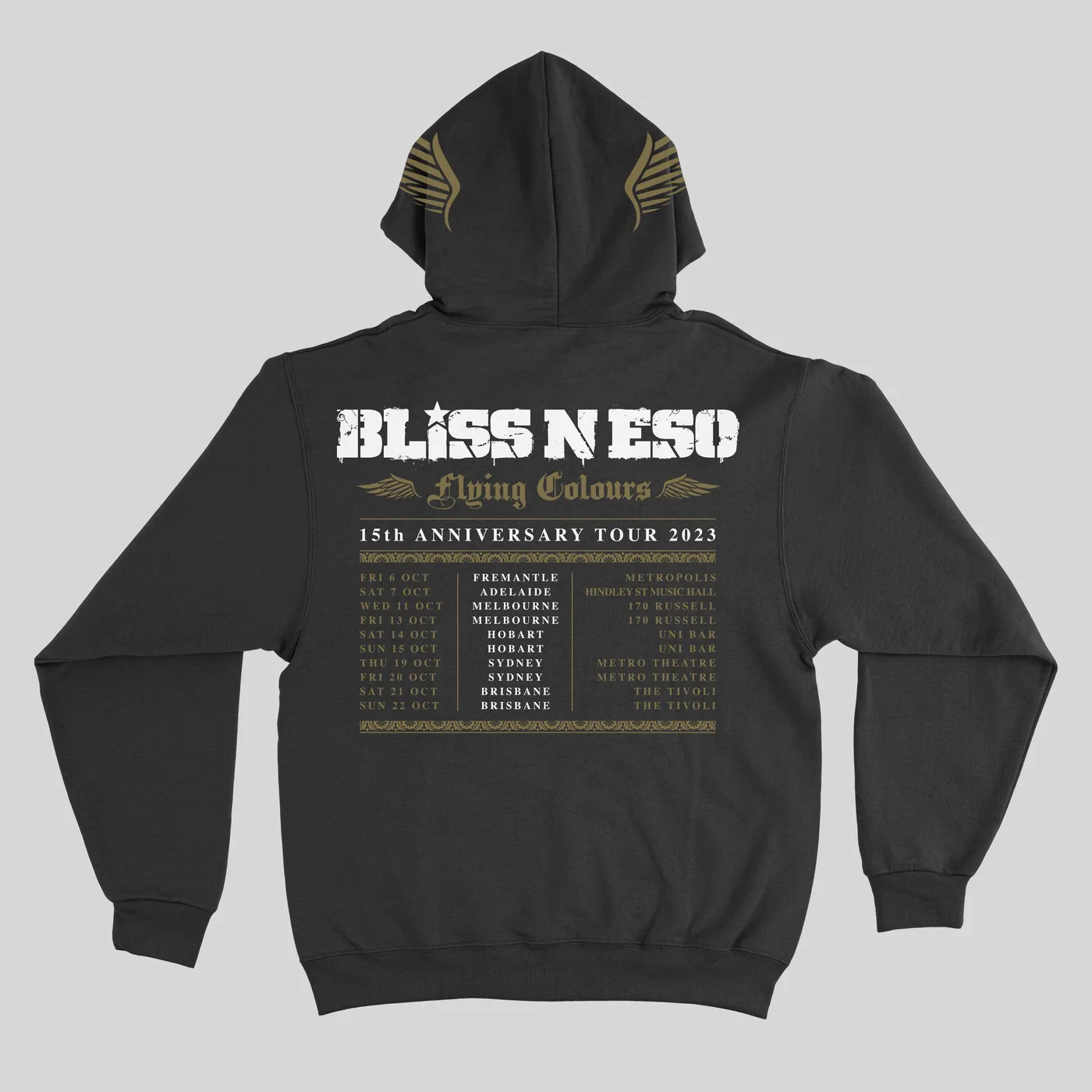 Bliss n Eso FLYING COLOURS BLACK HOOD
