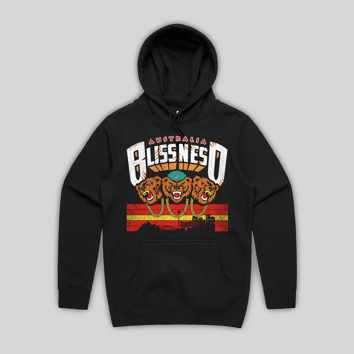 Bliss n Eso GRIZZLY BLACK HOOD