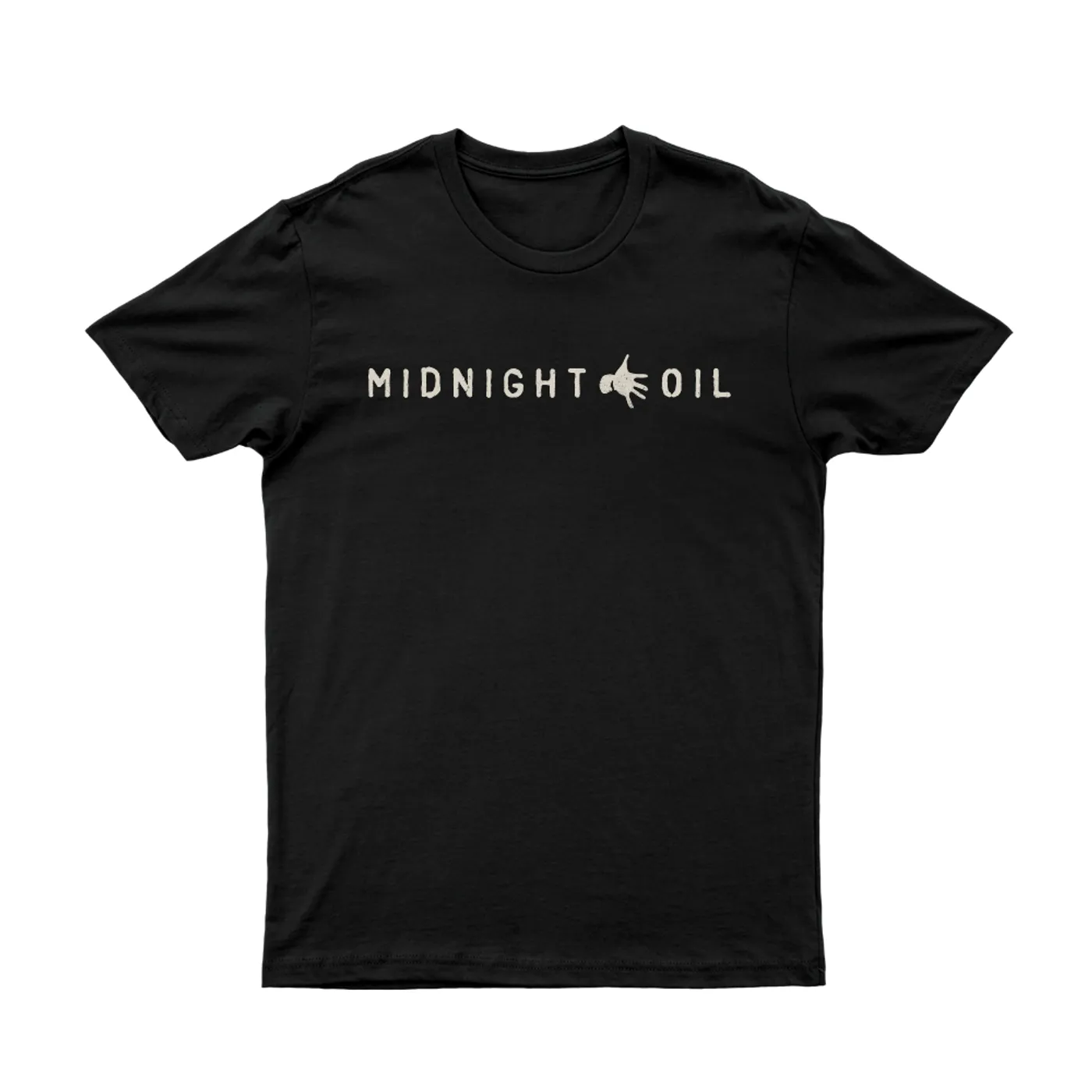 Midnight Oil MAKARRATA EVENT HAND LOGO BLACK TSHIRT