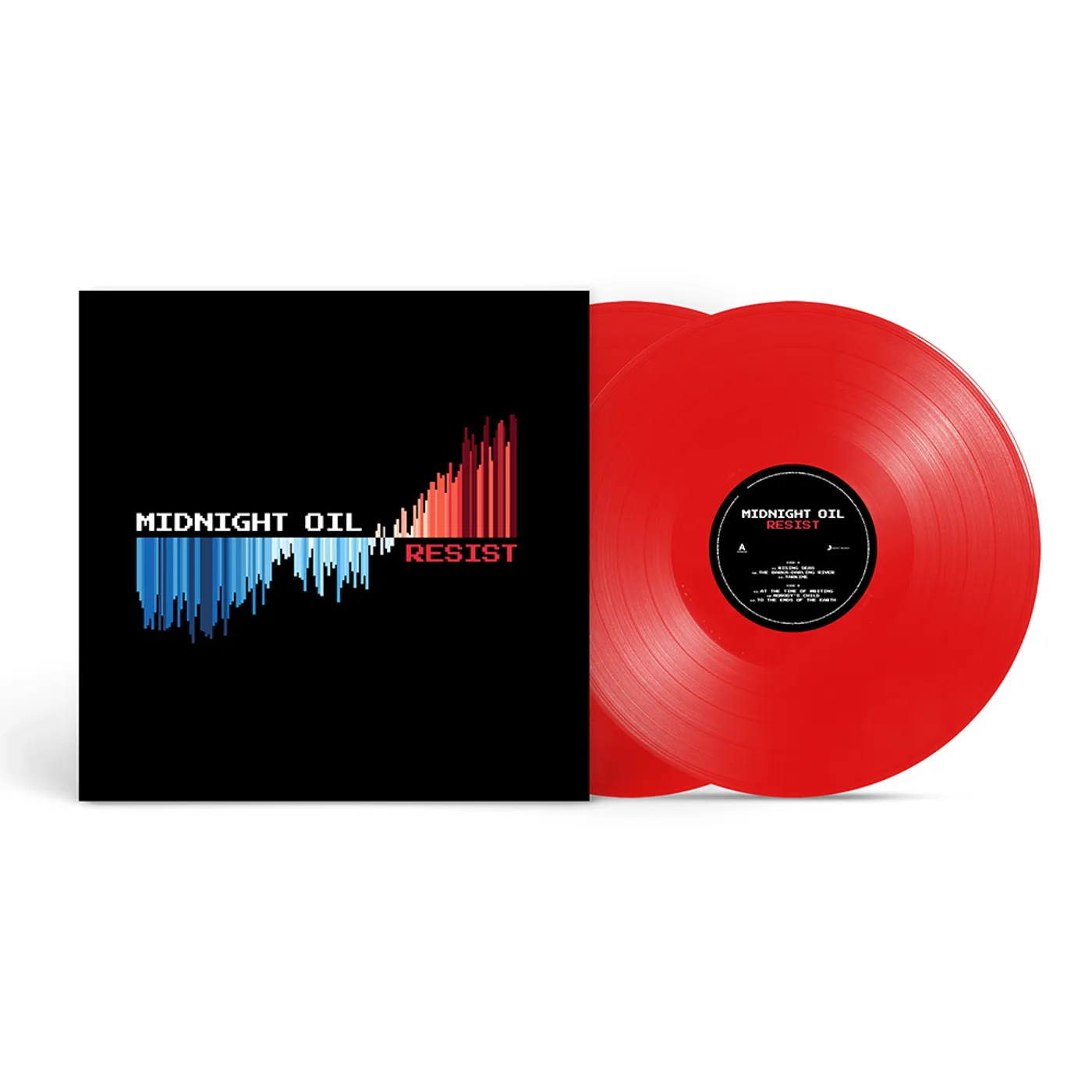Midnight Oil RESIST 2LP 180g RED VINYL