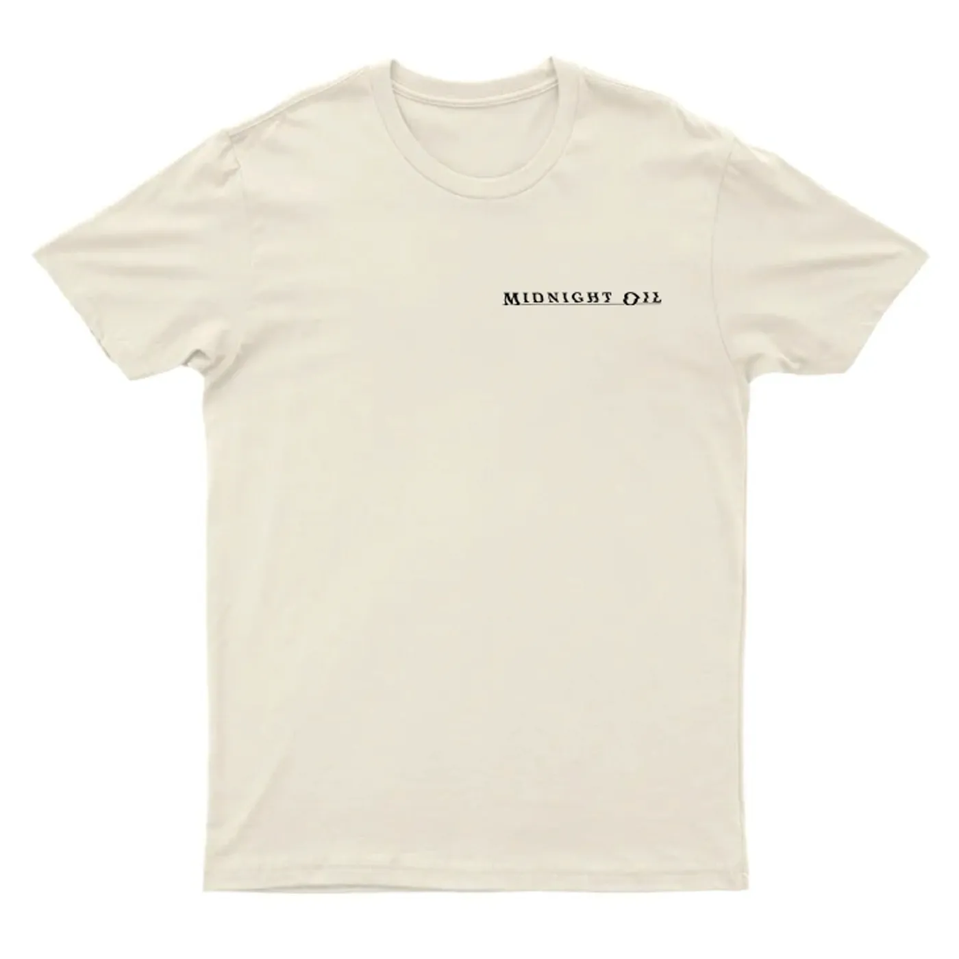 Midnight Oil BIG HAND NATURAL TSHIRT