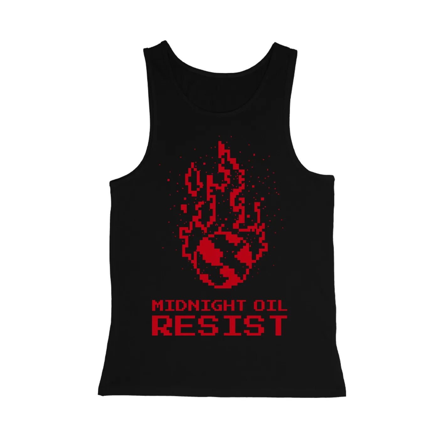 Midnight Oil FIRE GLOBE BLACK TANK