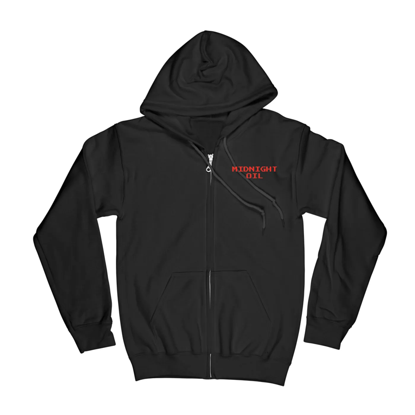 Midnight Oil RISING SEAS BLACK TOUR HOOD