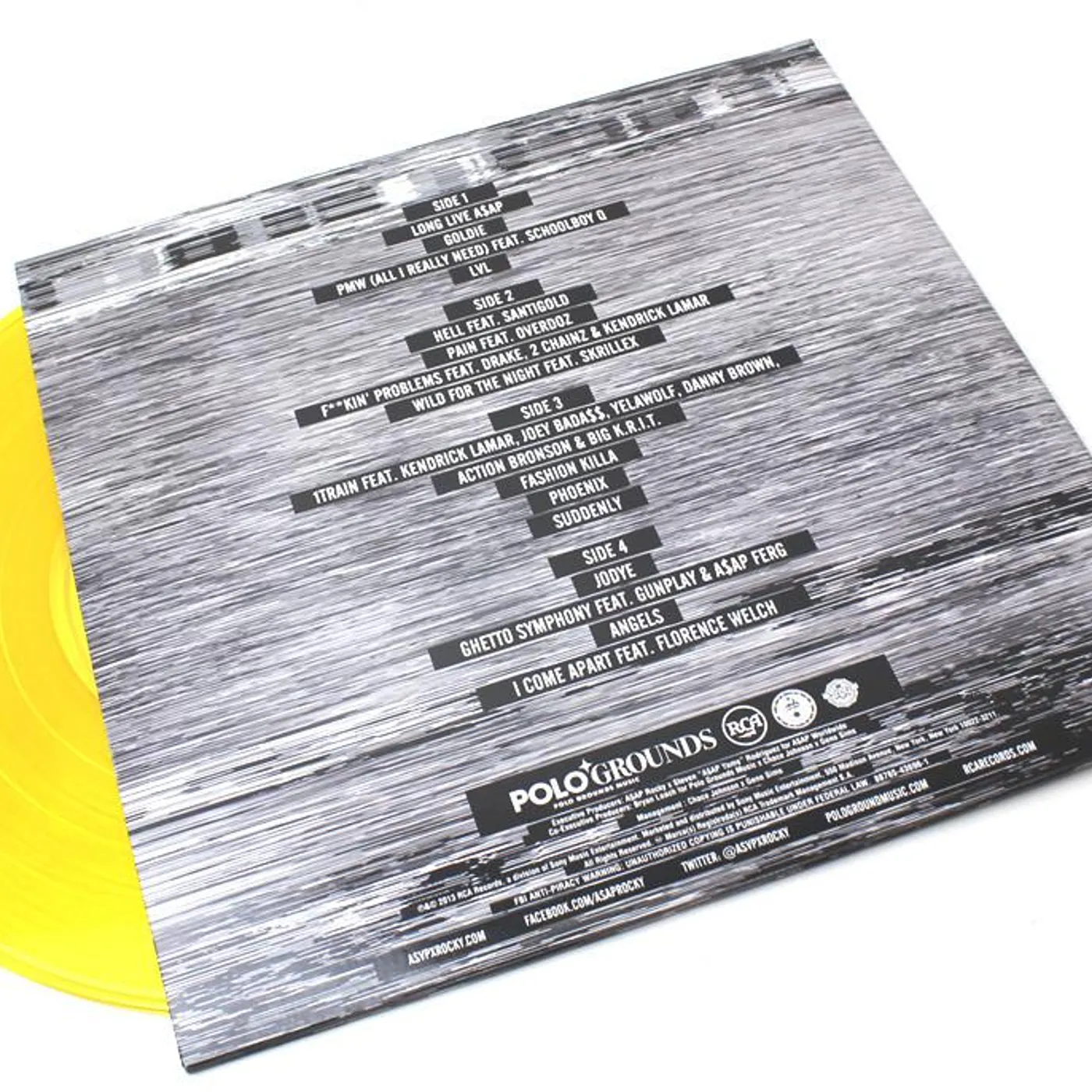 A$AP Rocky - Long.Live.A$AP (2xLP - Orange Translucent Vinyl)