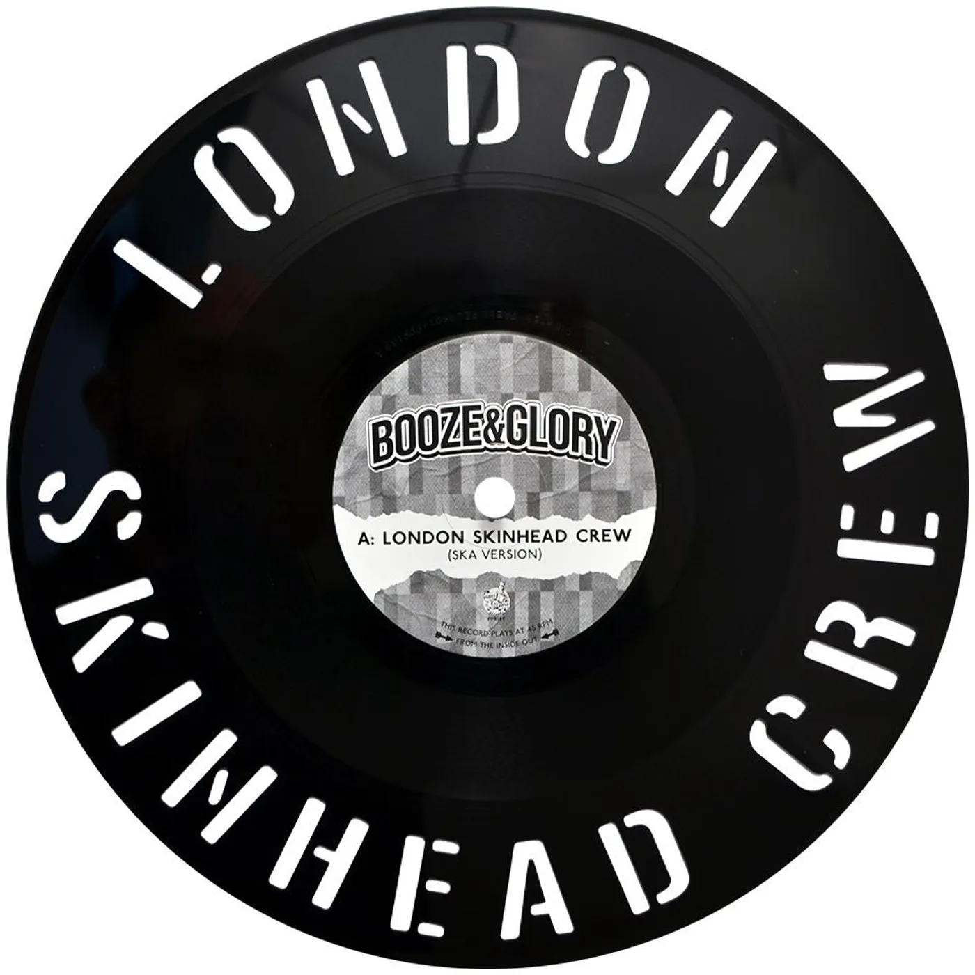 Booze & Glory - London Skinhead Crew - Diecut 12" EP (Vinyl)
