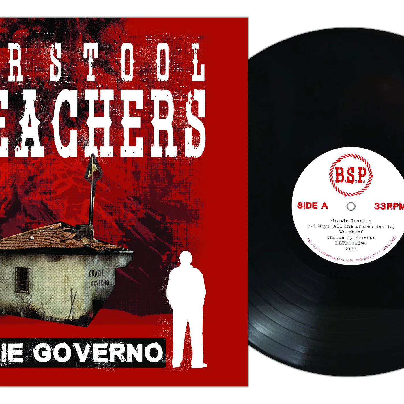 The Bar Stool Preachers - Grazie Governo LP / CD (Vinyl)