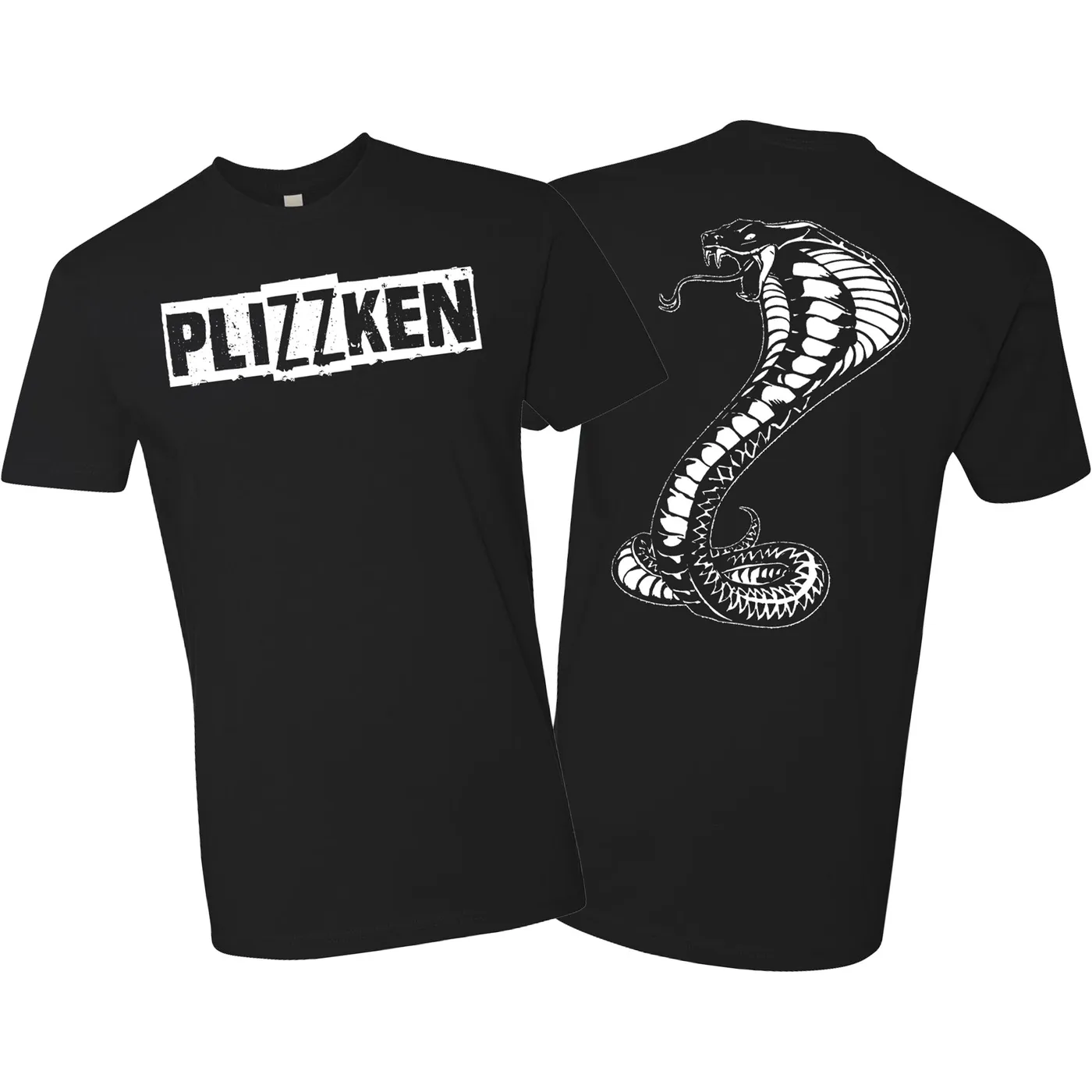 Plizzken - Logo - Black - T-shirt