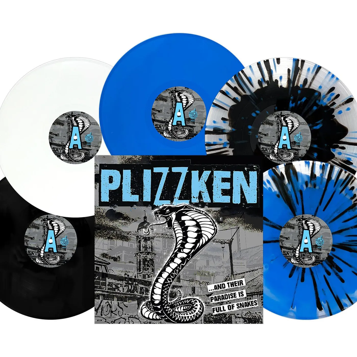 Plizzken - And Their Paradise Is Full of Snakes LP / CD