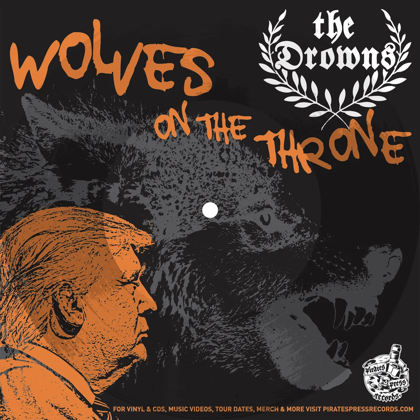 The Drowns - Wolves On The Throne Picture Flexi