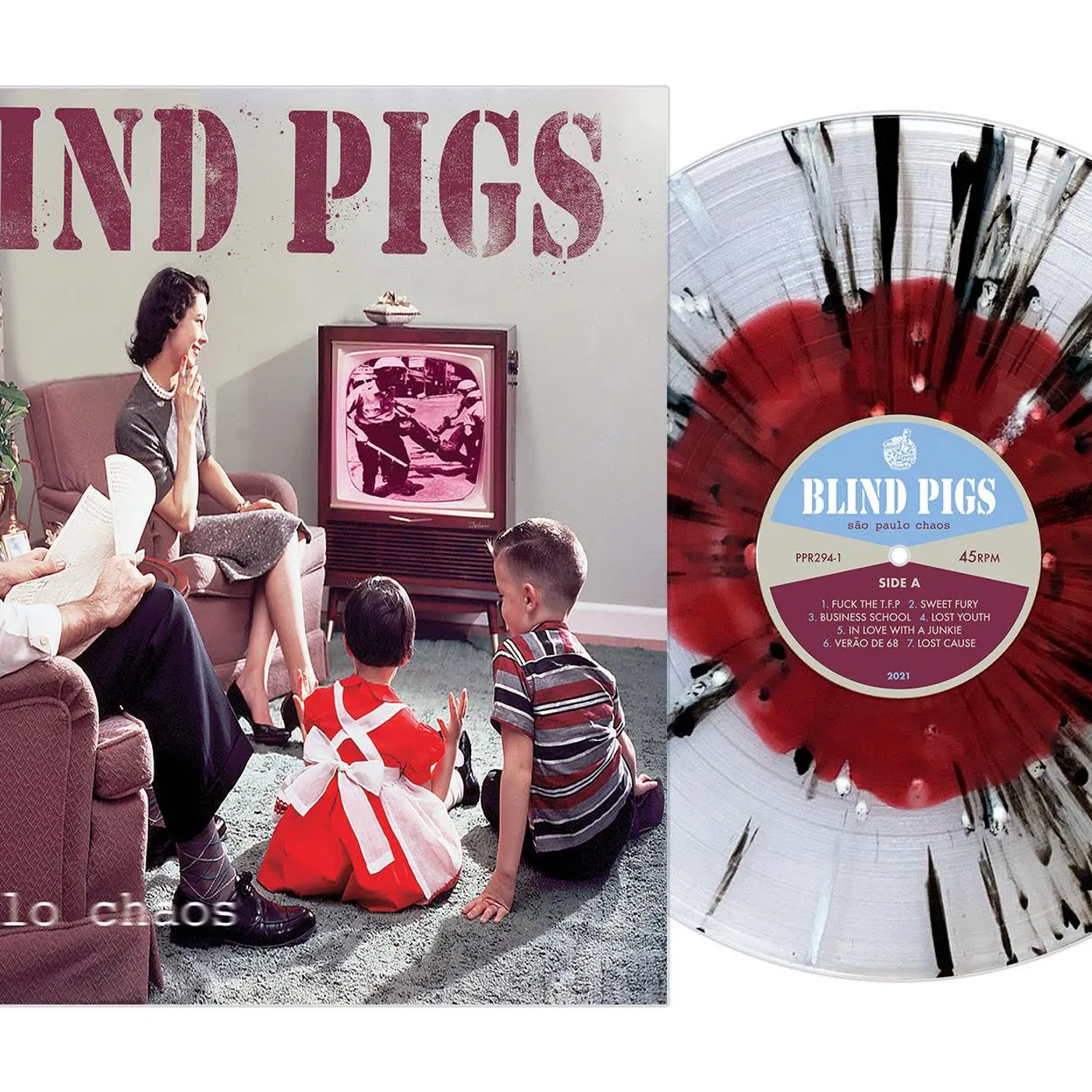 Blind Pigs - São Paulo Chaos LP (Vinyl)