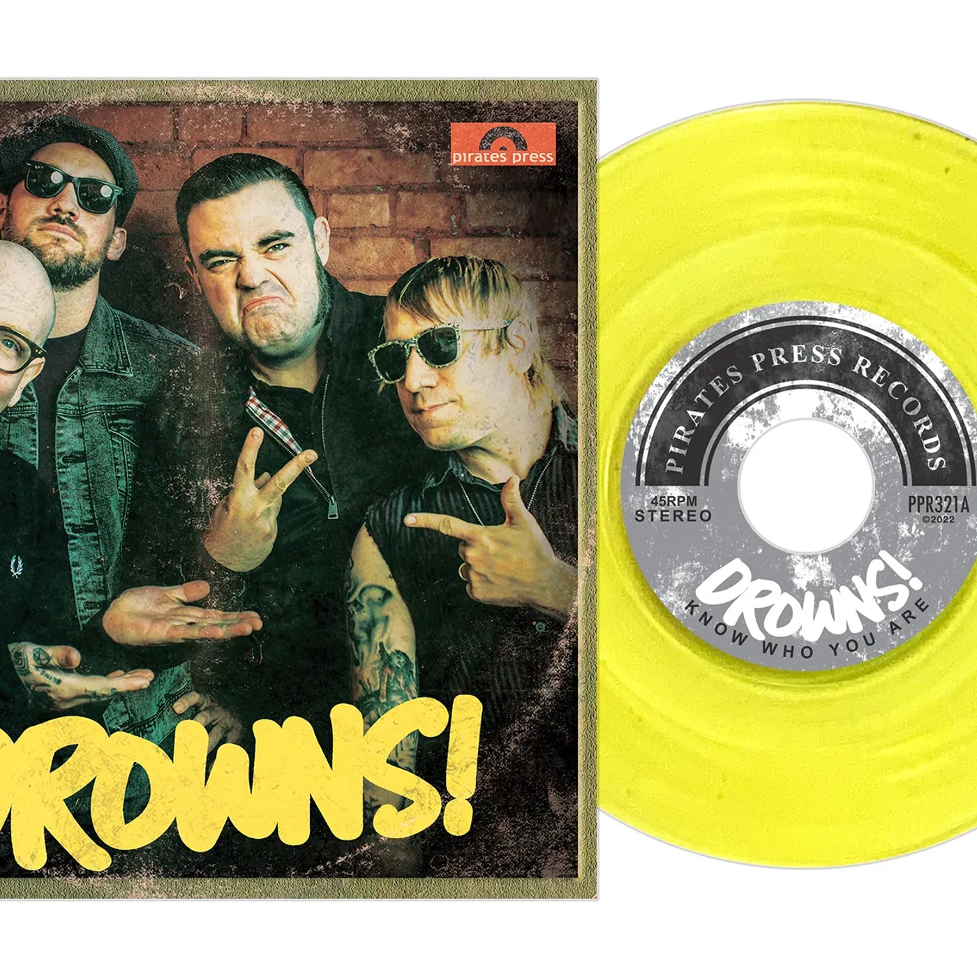 The Drowns - Know Who You Are 7"
