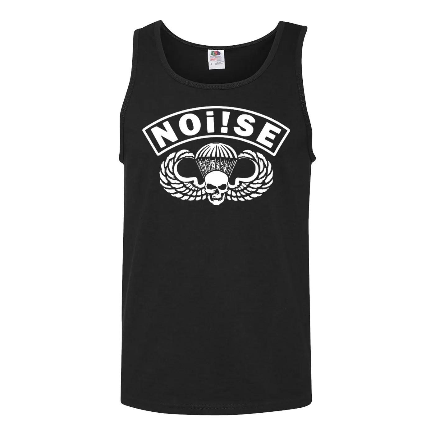 NOi!SE - Parachute Logo - Black - Tank Top