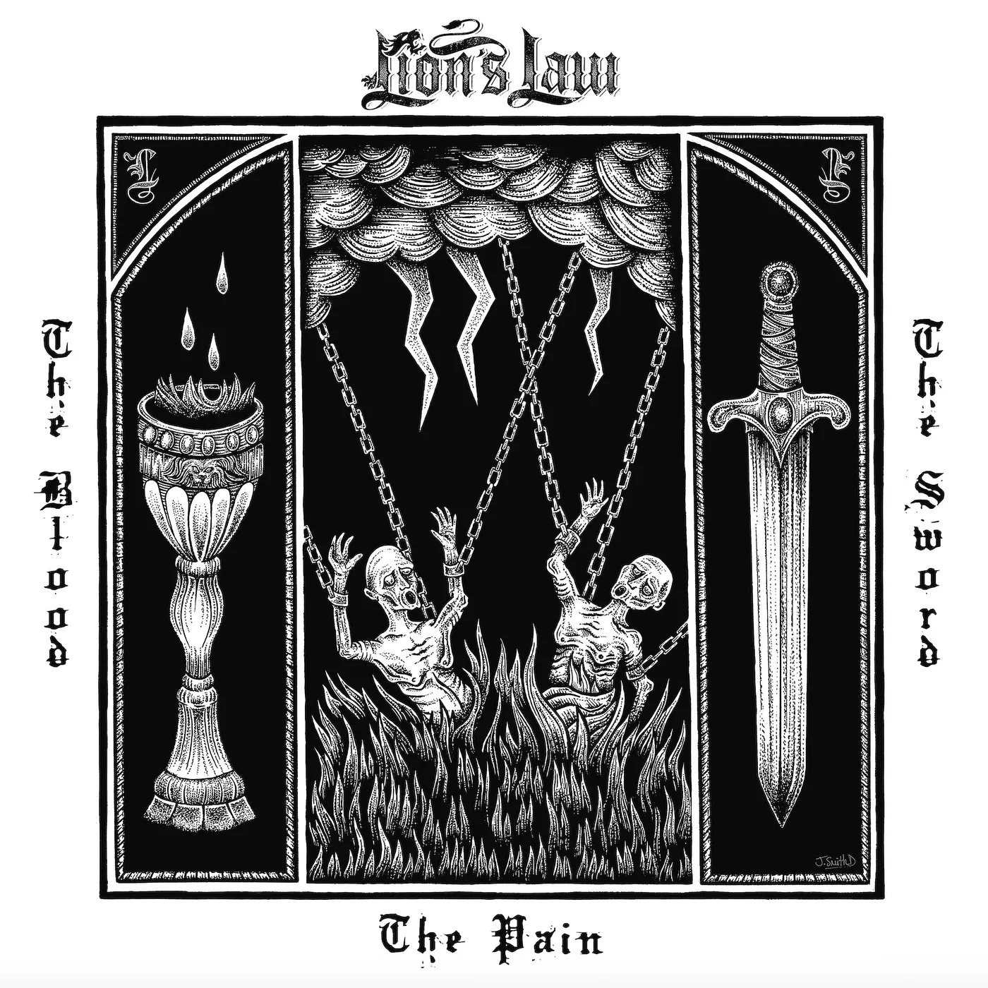 Lion's Law - The Pain, The Blood, and The Sword Picture Disc