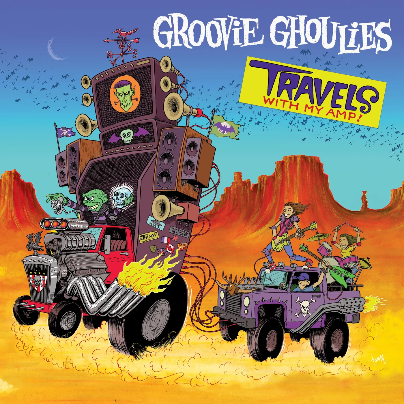Kepi Ghoulie Groovie Ghoulies - Travels With My Amp LP / CD