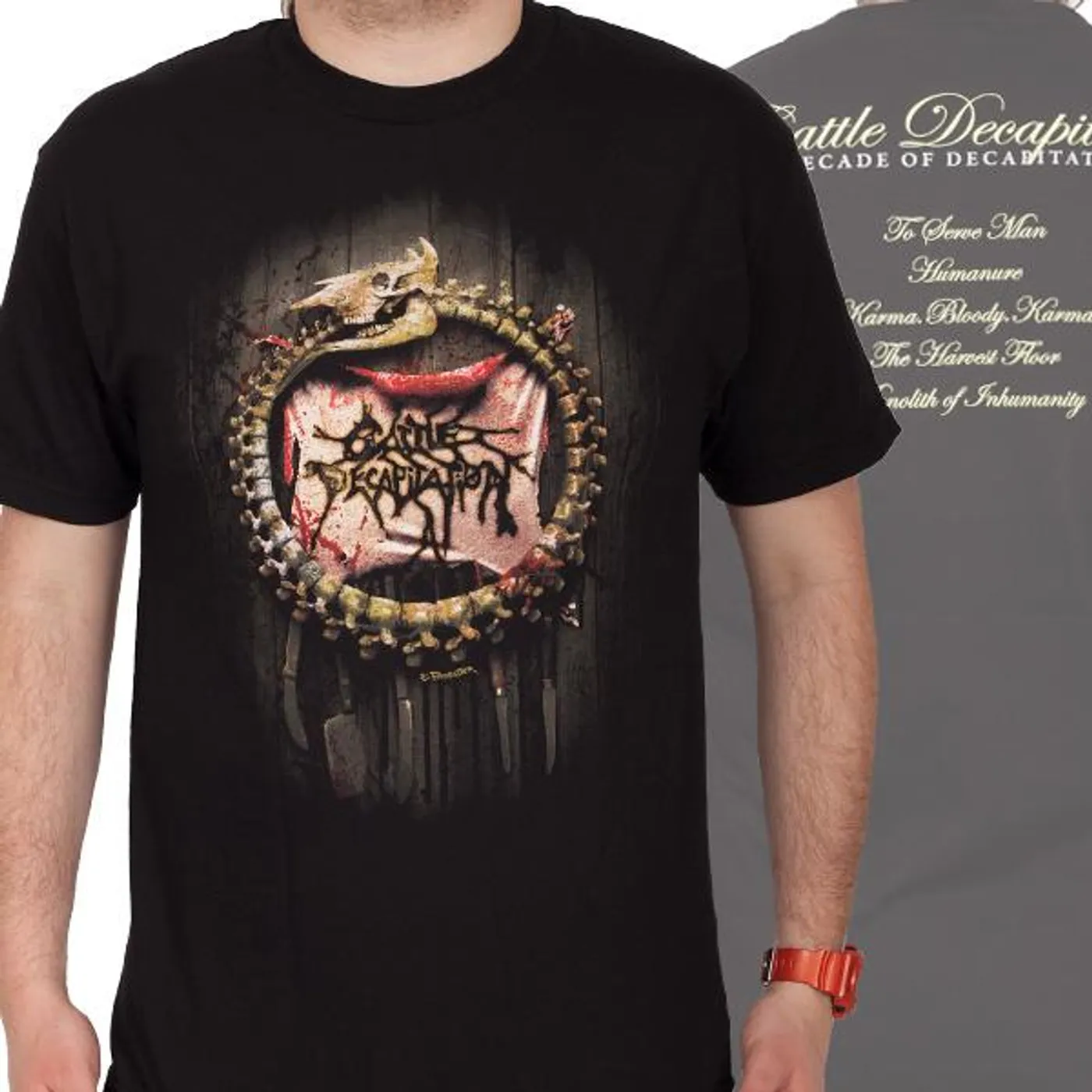 Cattle Decapitation "Decade of Decapitation" T-Shirt