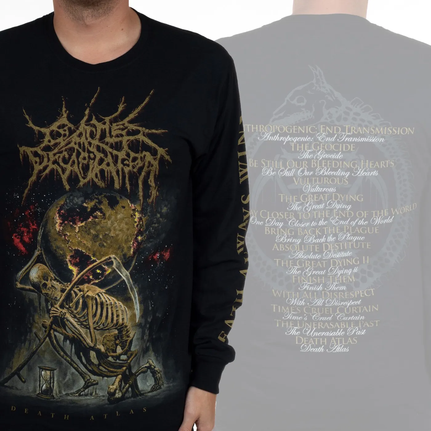 Cattle Decapitation "Death Atlas" Longsleeve