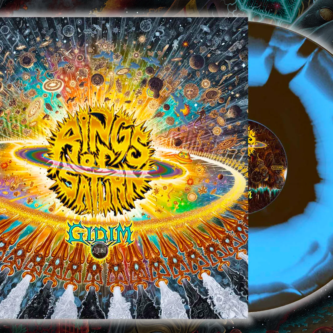 Rings of Saturn "Gidim Gravity Vortex Vinyl" 12"