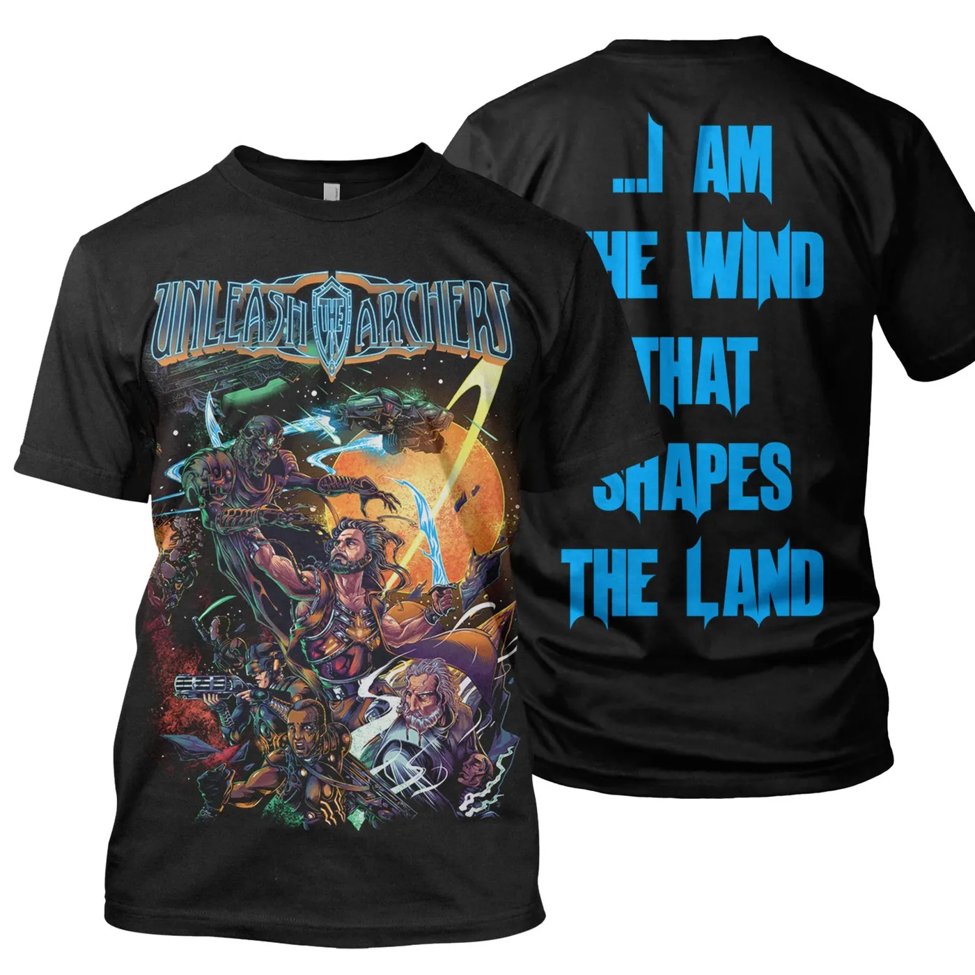 Unleash The Archers "Immortal Battle (black)" T-Shirt