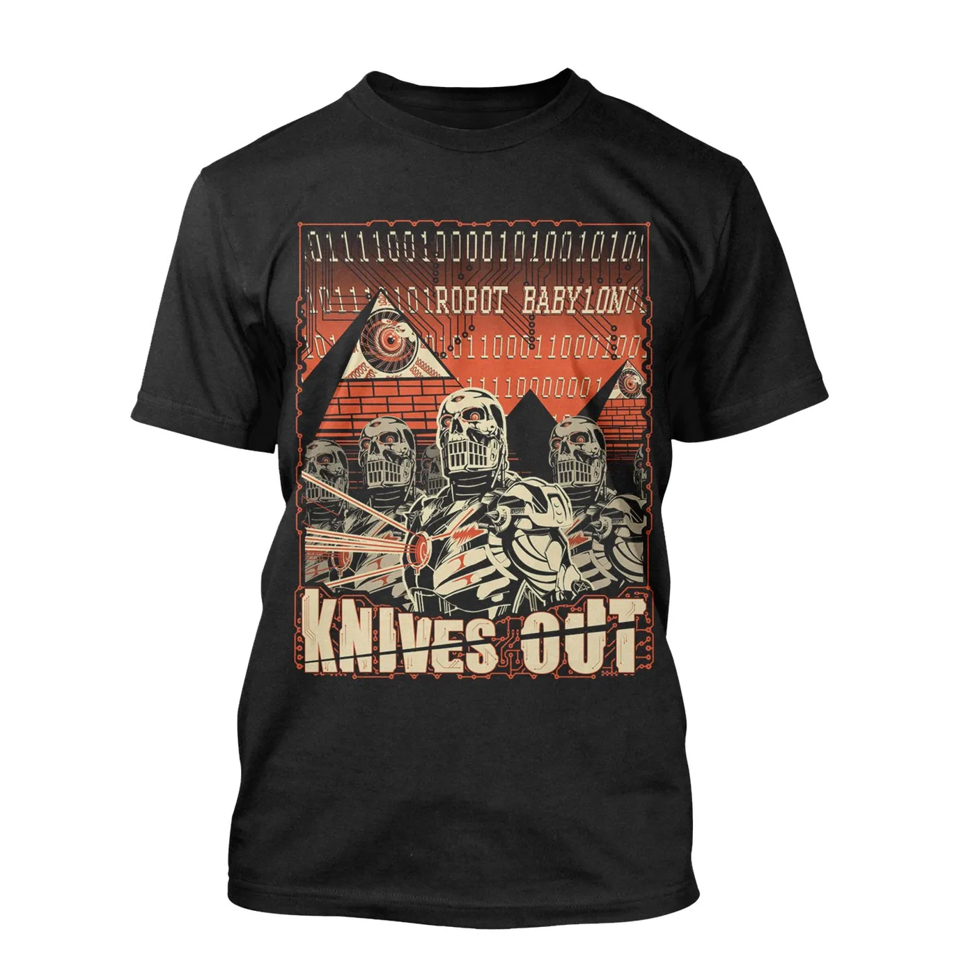Knives Out! "Robot Babylon" T-Shirt