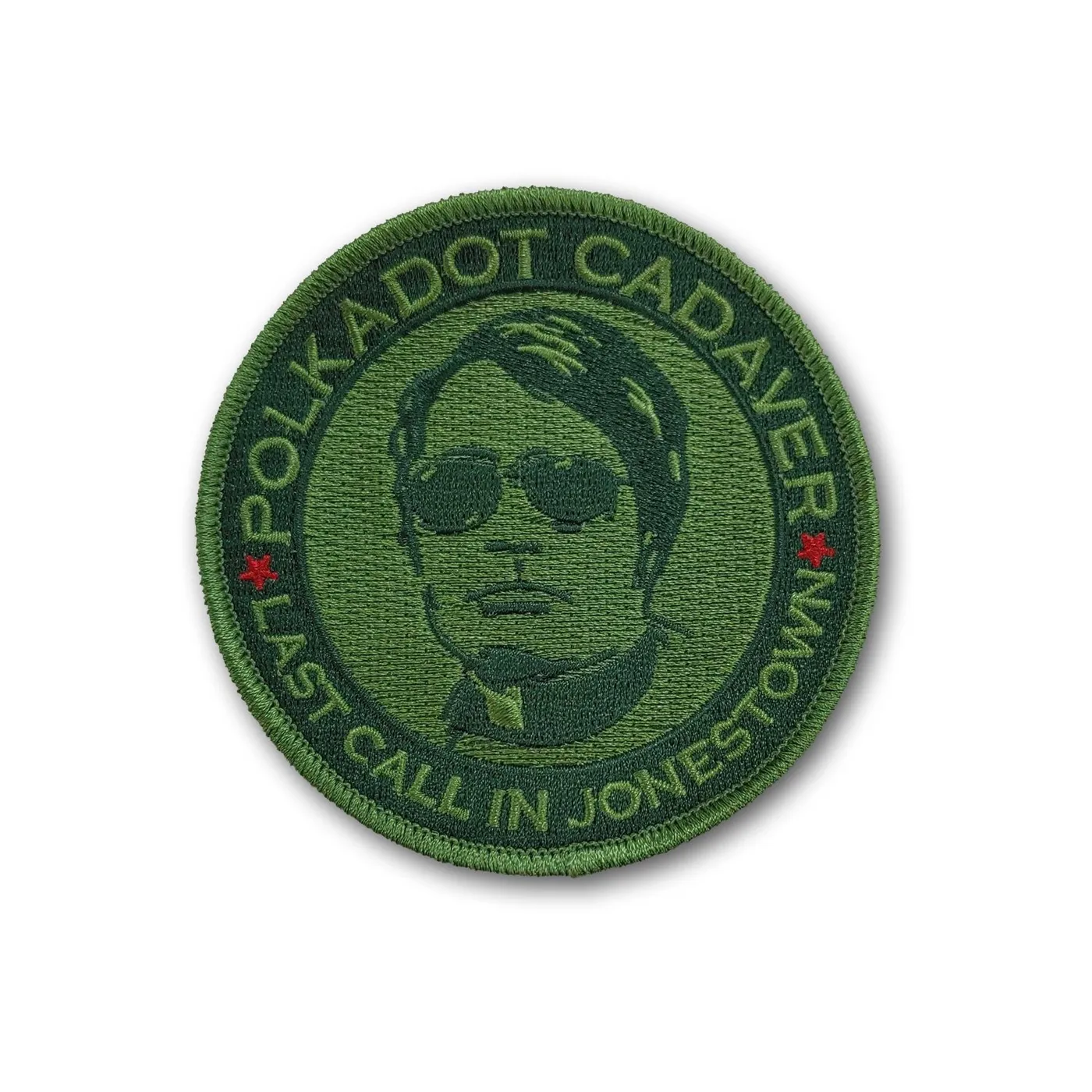 Polkadot Cadaver "Last Call In Jonestown" Patch