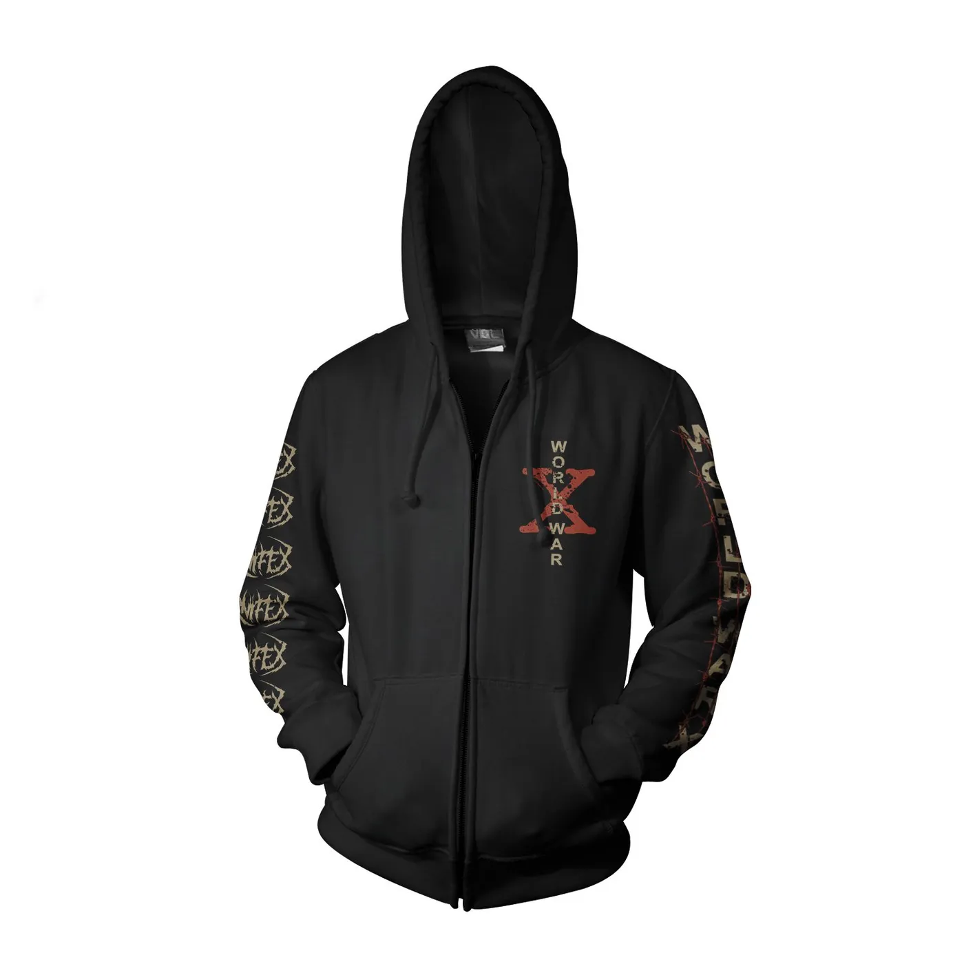 Carnifex "Flames of the Sun" Zip Hoodie