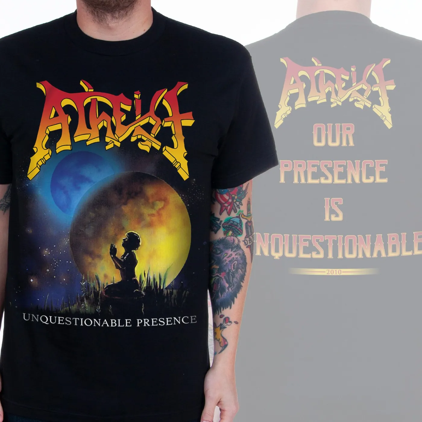 Atheist "Unquestionable Presence" T-Shirt