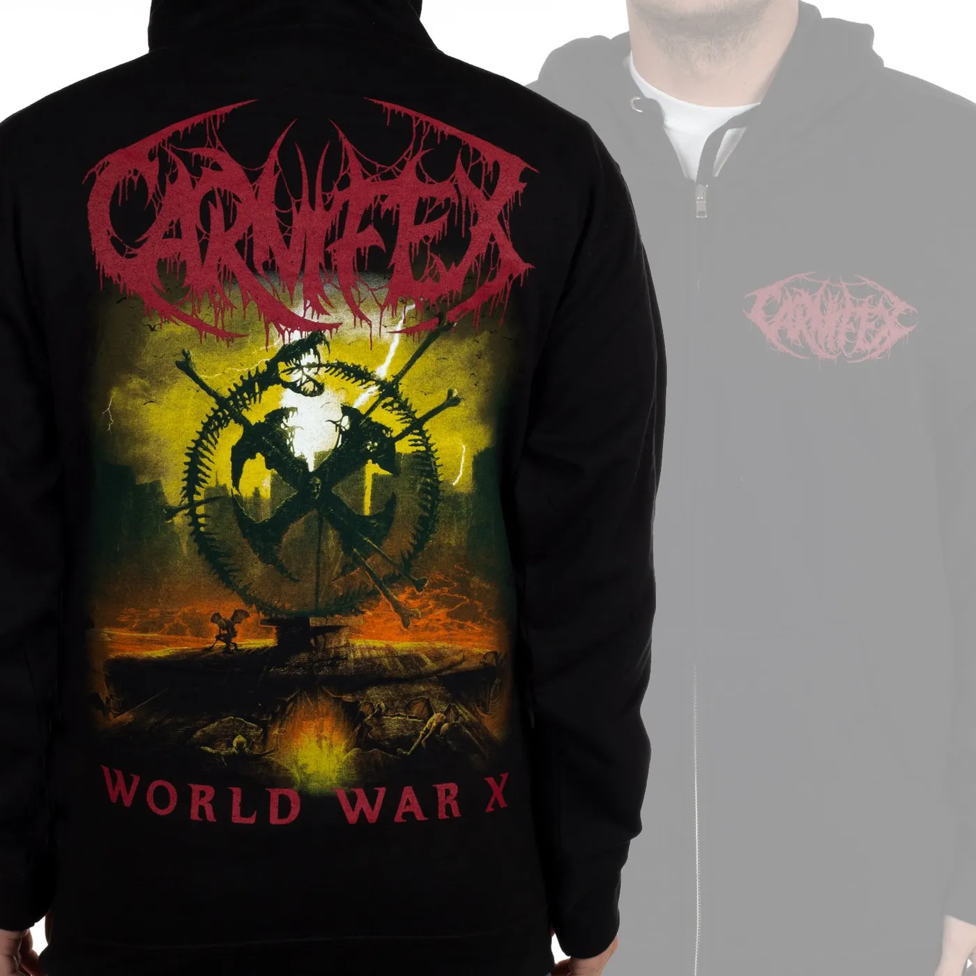 Carnifex "World War X" Zip Hoodie