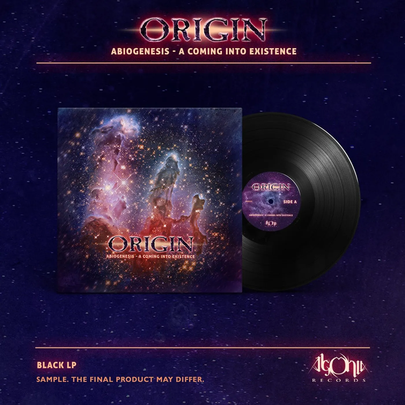Origin "Abiogenesis – A Coming Into Existence" 12"