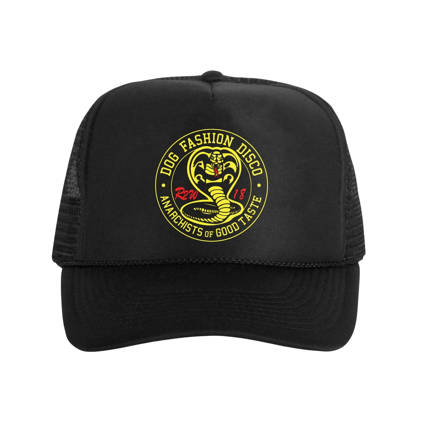 Dog Fashion Disco "Kobra Kai" Trucker Hat