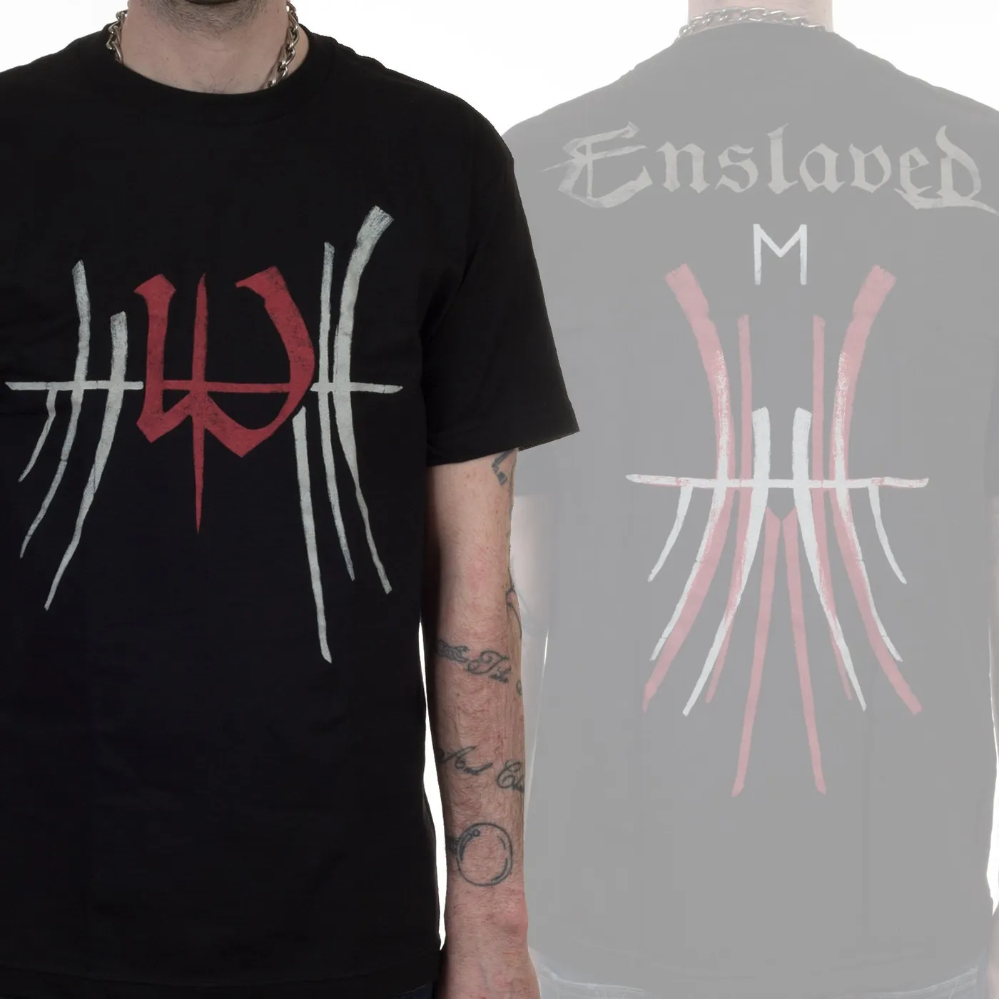 Enslaved ""E" Cover" T-Shirt