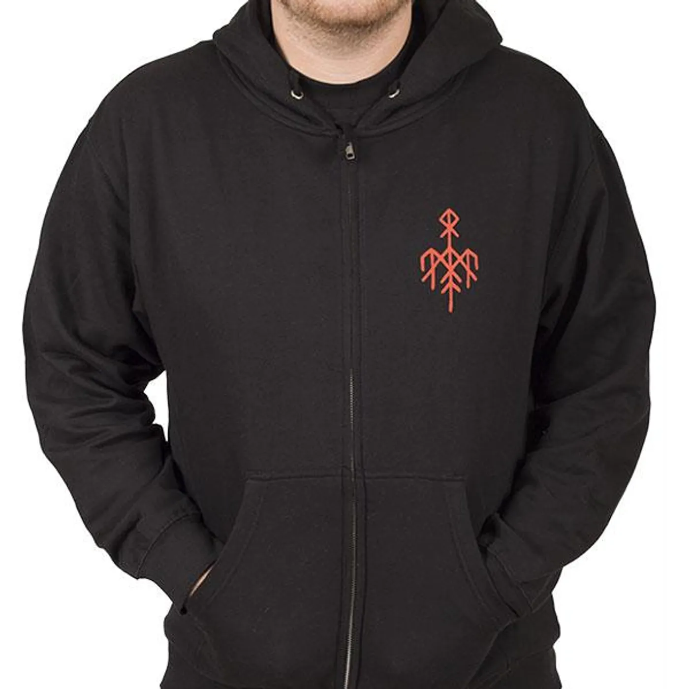 Wardruna "Logo - Small" Zip Hoodie