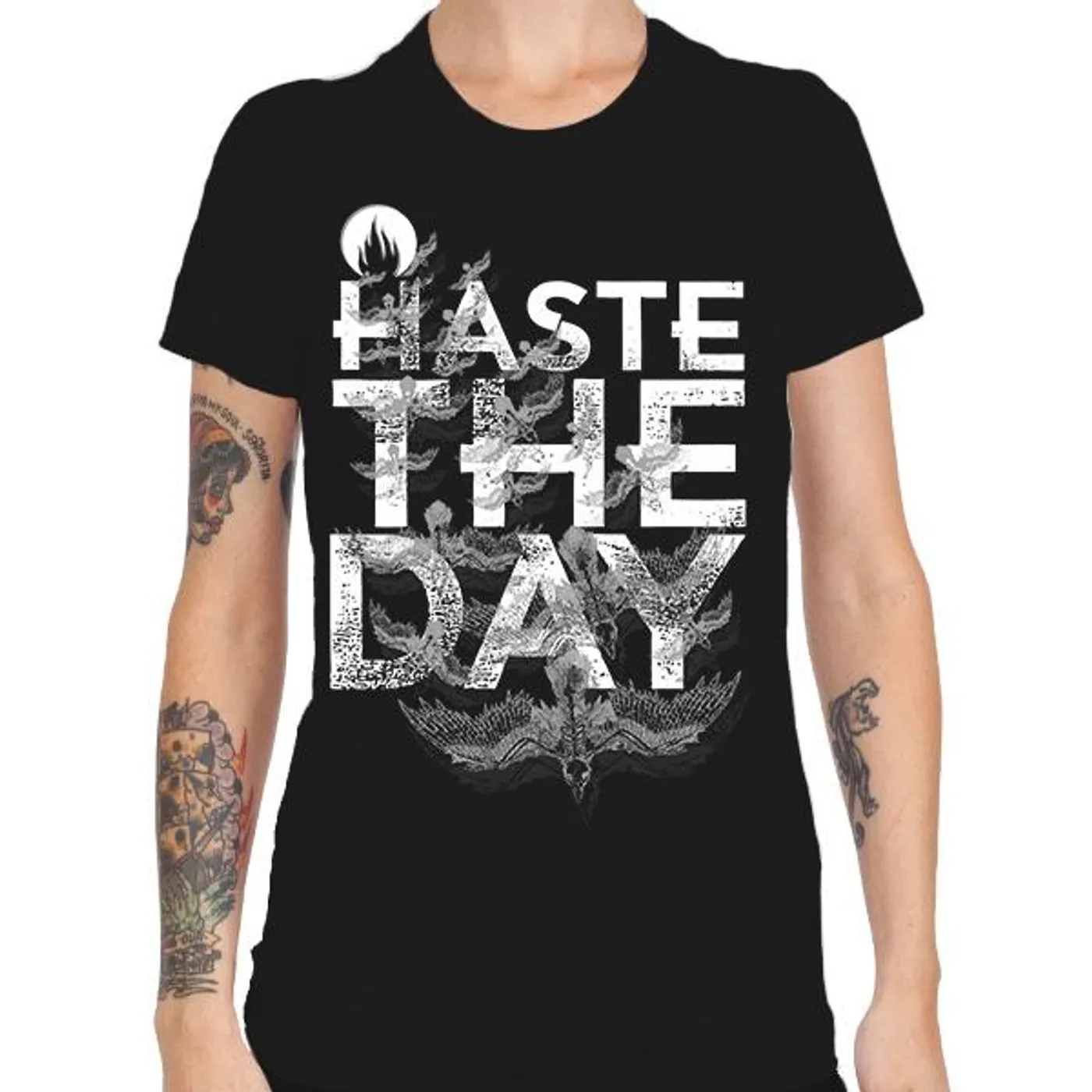 Haste The Day "Unleashed" Girls T-shirt