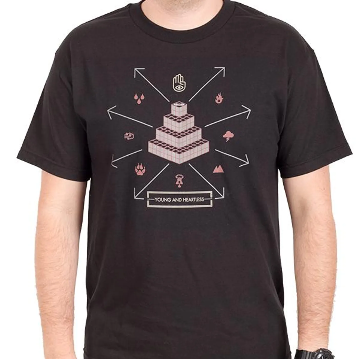 Young and Heartless "Pyramid" T-Shirt