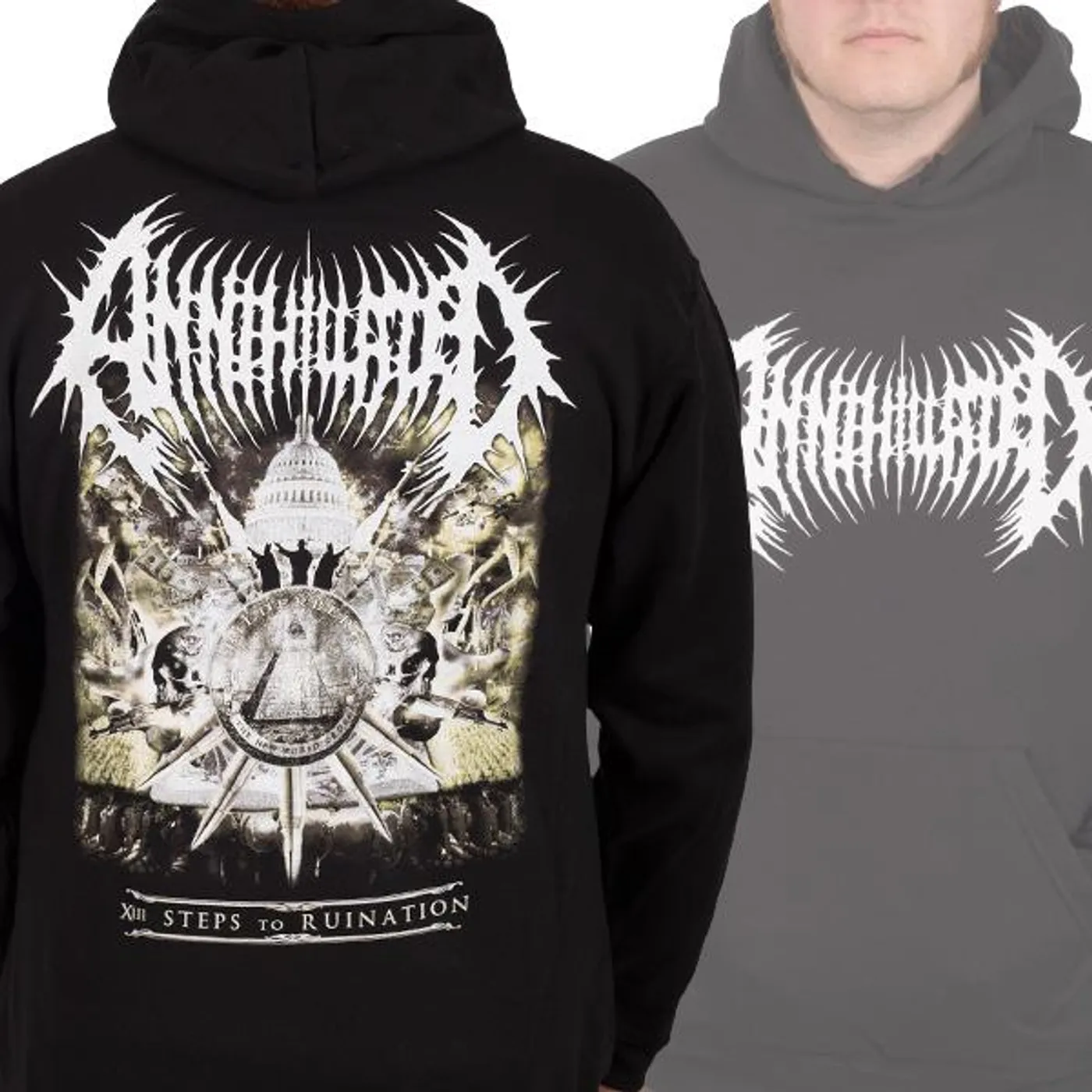 The Annihilated "XIII Steps to Ruination" Pullover Hoodie