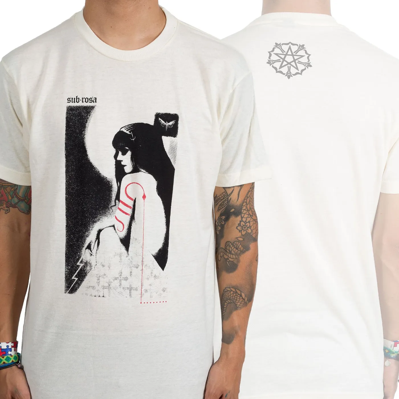 SubRosa "More Constant than the Gods (white)" T-Shirt