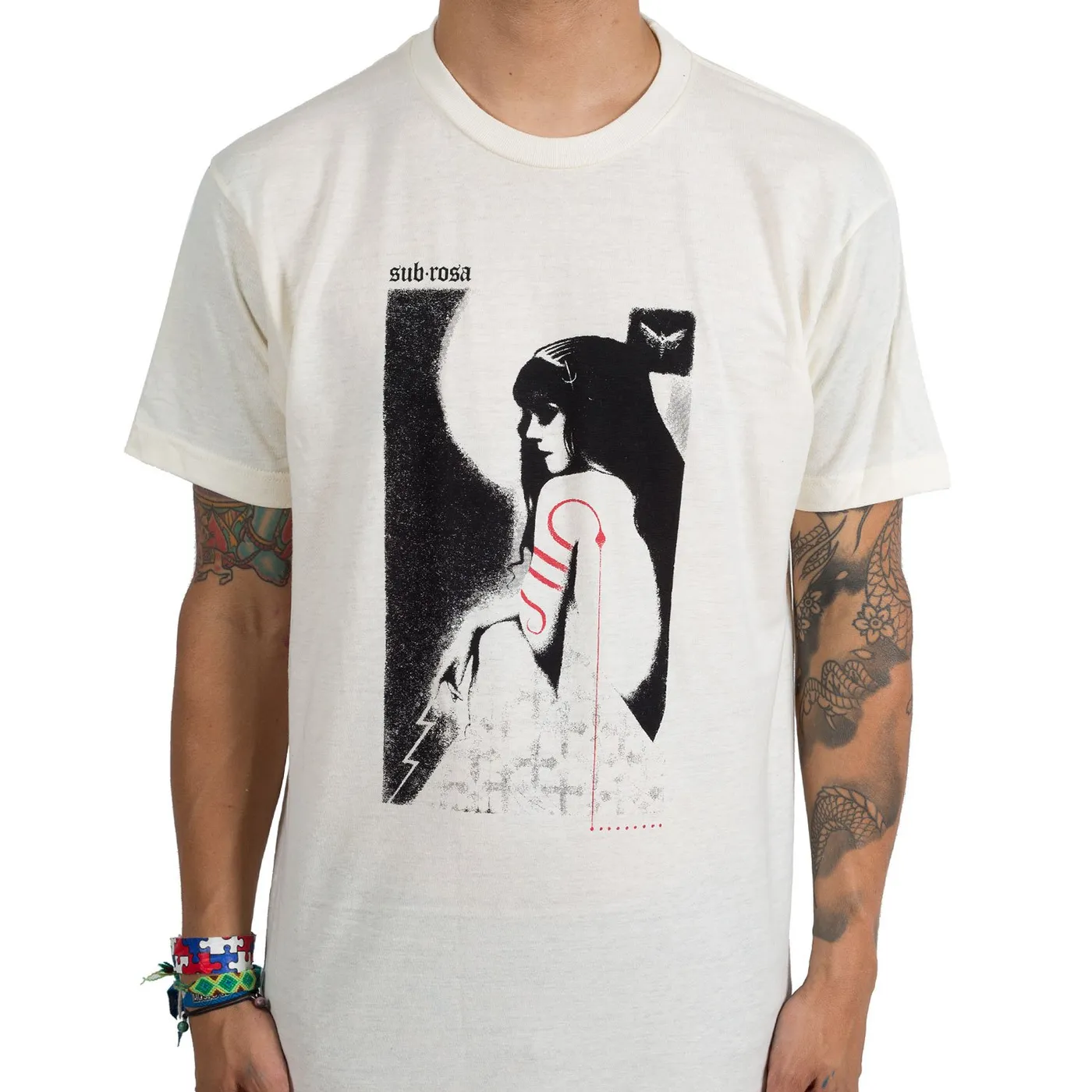 SubRosa "More Constant than the Gods (white)" T-Shirt